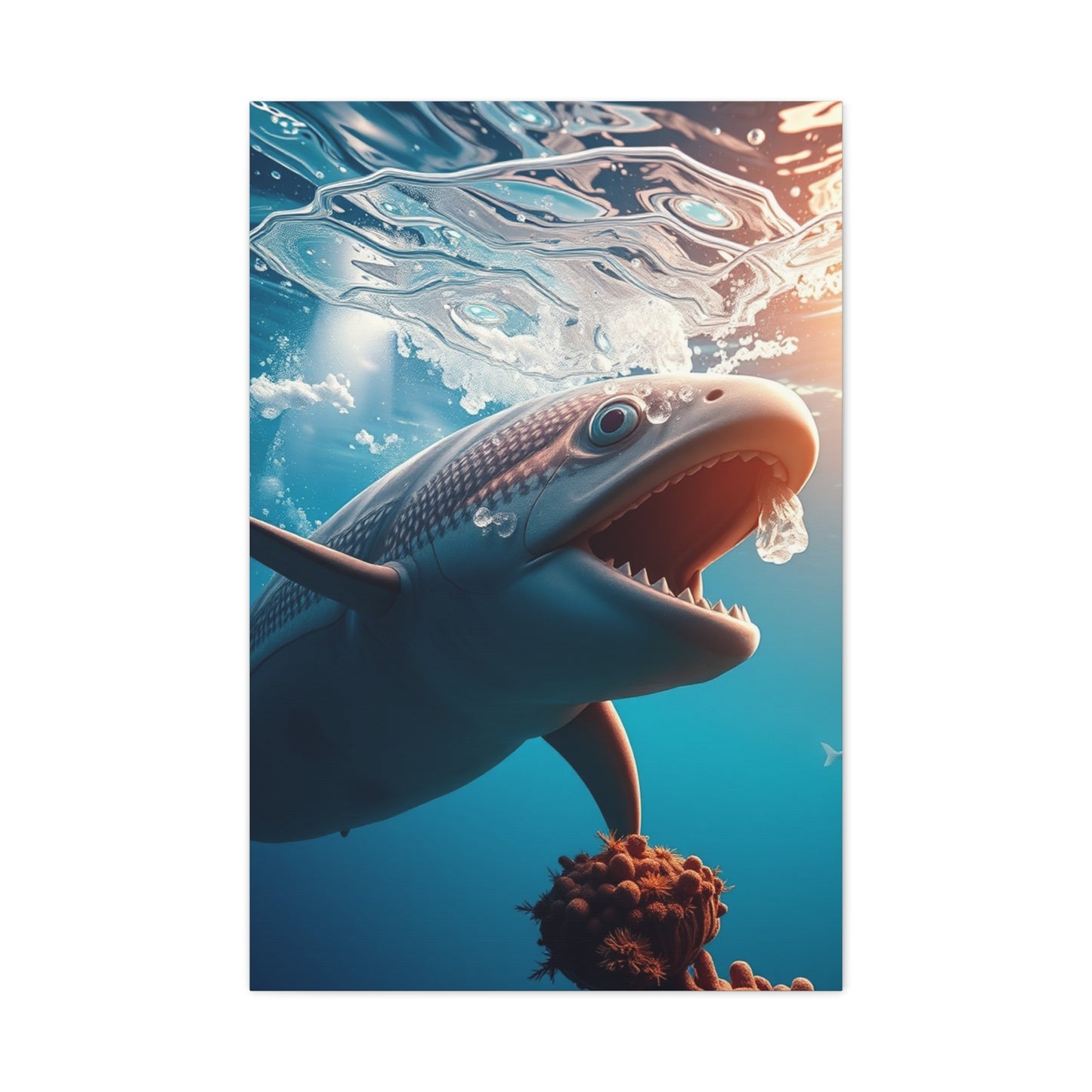 Underwater Art Refined Canvas Wall Art & Canvas Print