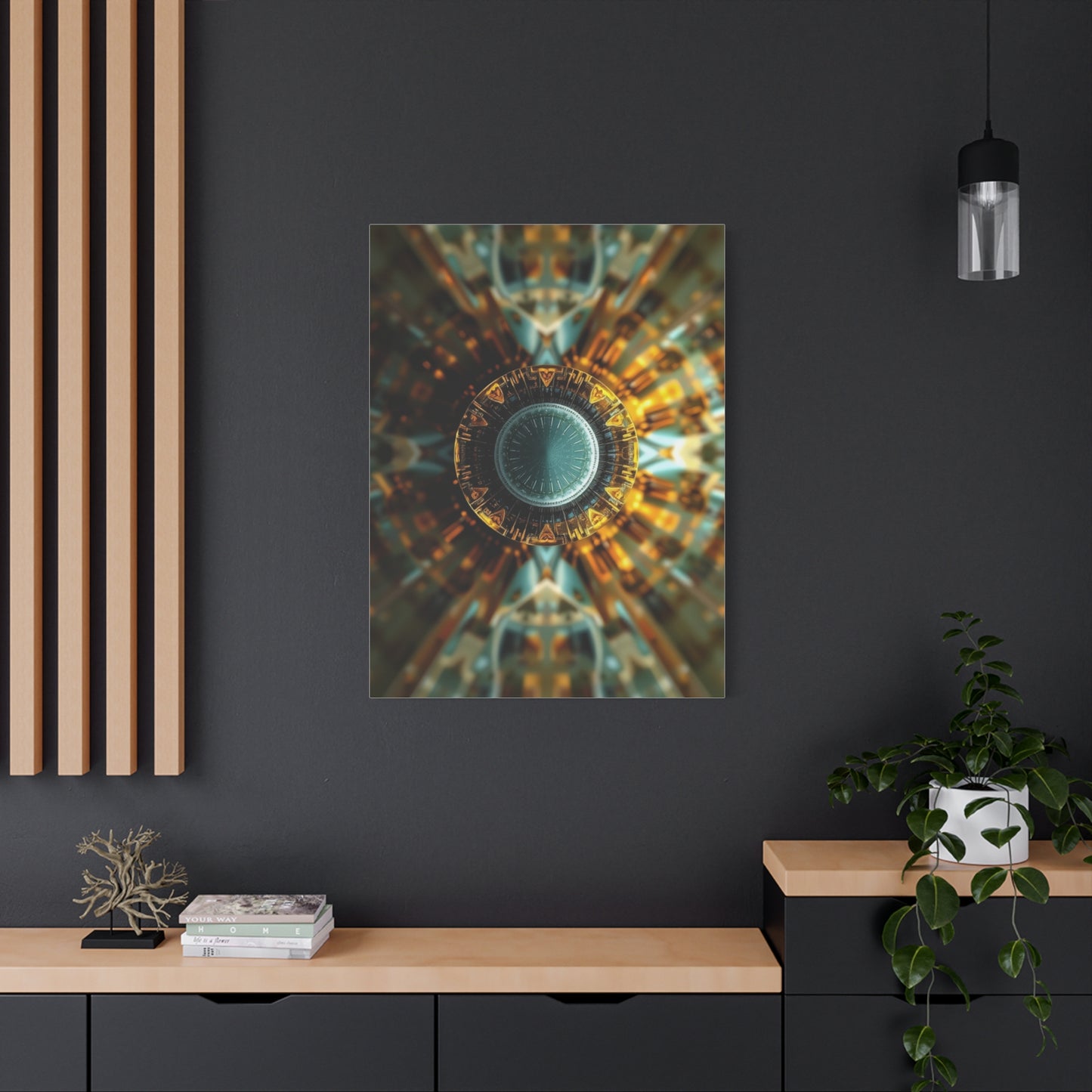 Circular Abstract Art Luxury Canvas Wall Art & Canvas Print