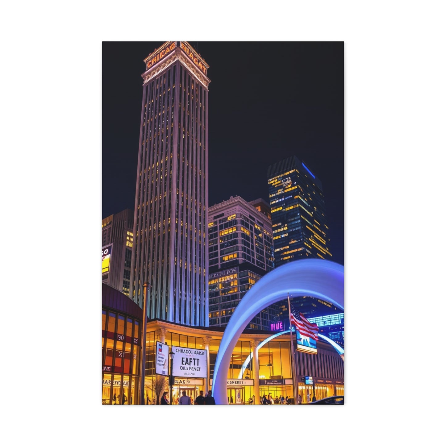 Chicago Art Refined Canvas Wall Art & Canvas Print