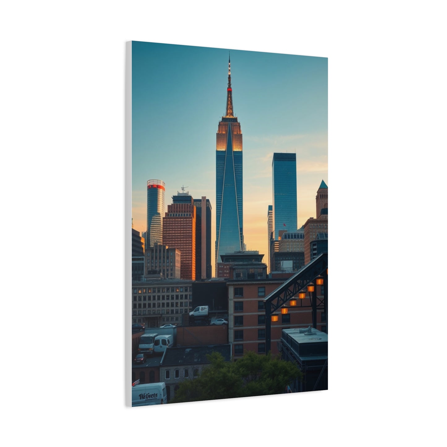 Skyward Promenade Elegance Wall Art & Canvas Print