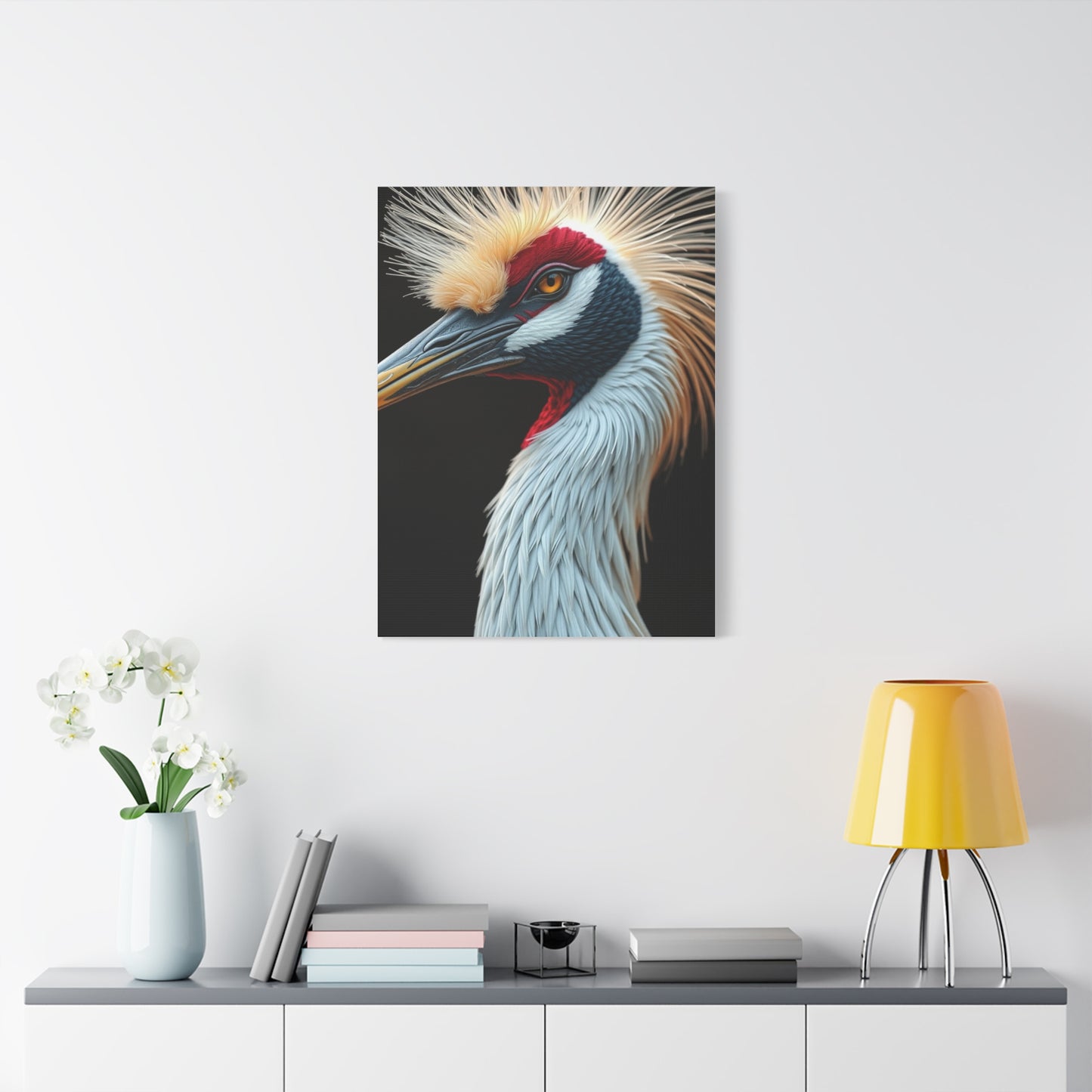 Supreme Crane Bird Art Collection Wall Art & Canvas Print