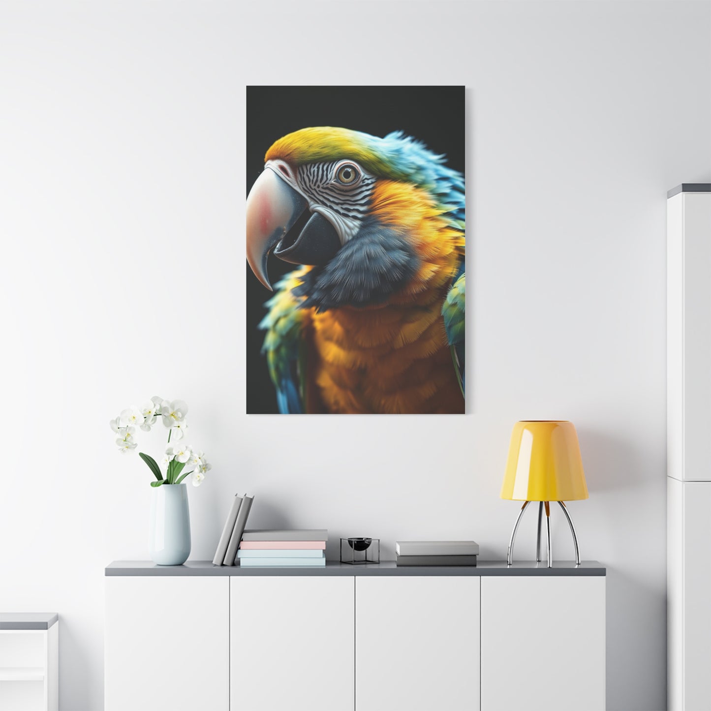 Parrot Art Refined Canvas Wall Art & Canvas Print