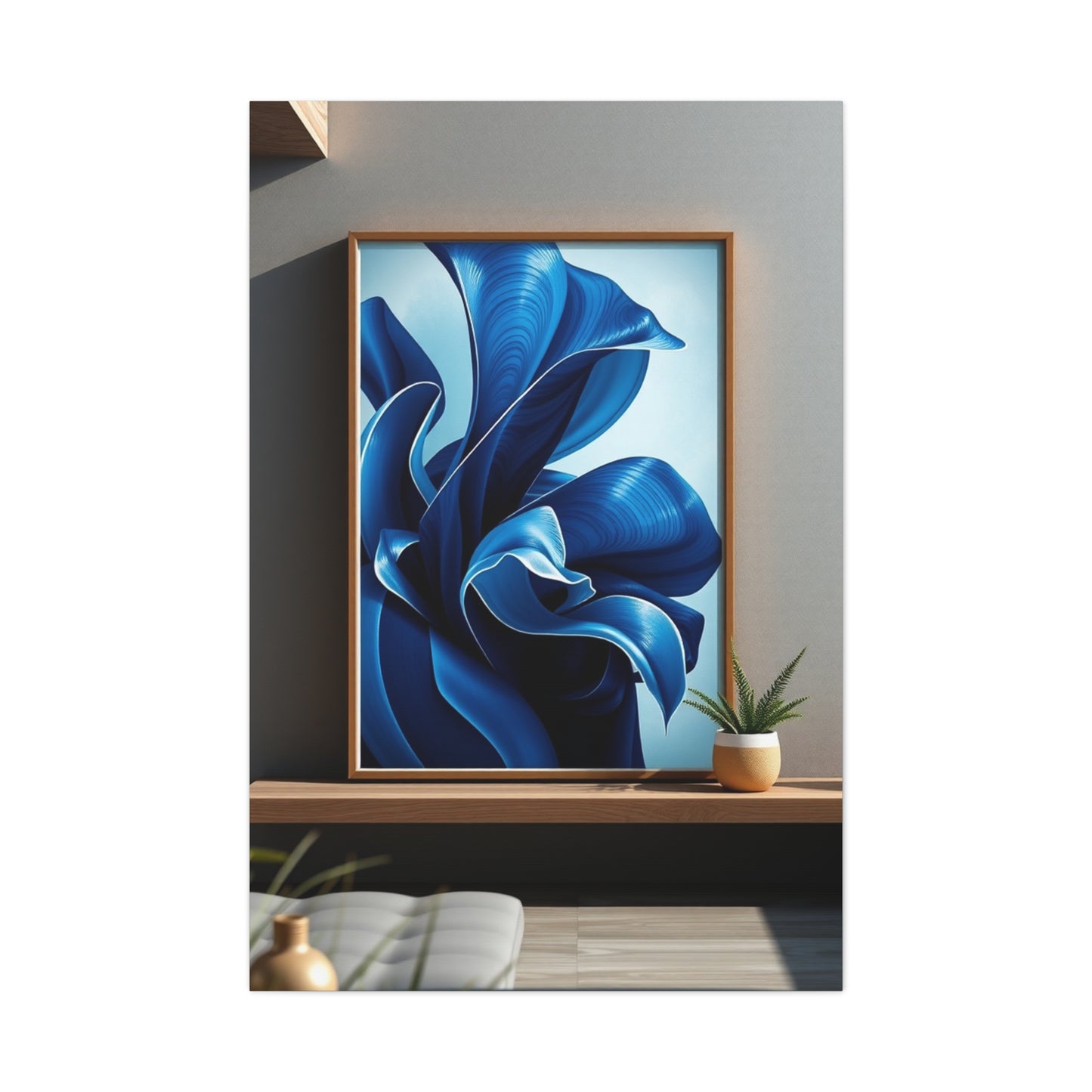 Navy Blue Art Supreme Gallery Wall Art & Canvas Print