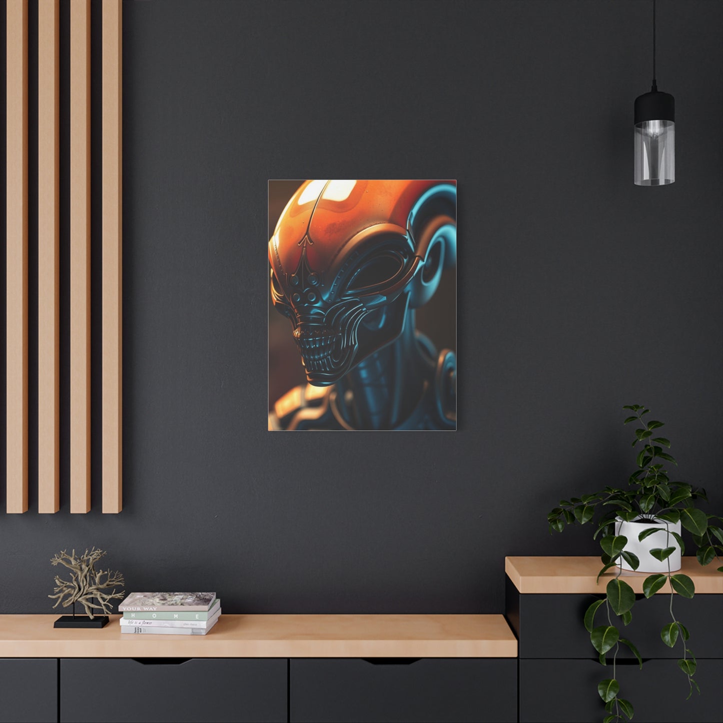 Elite Alien Art Vision Wall Art & Canvas Print