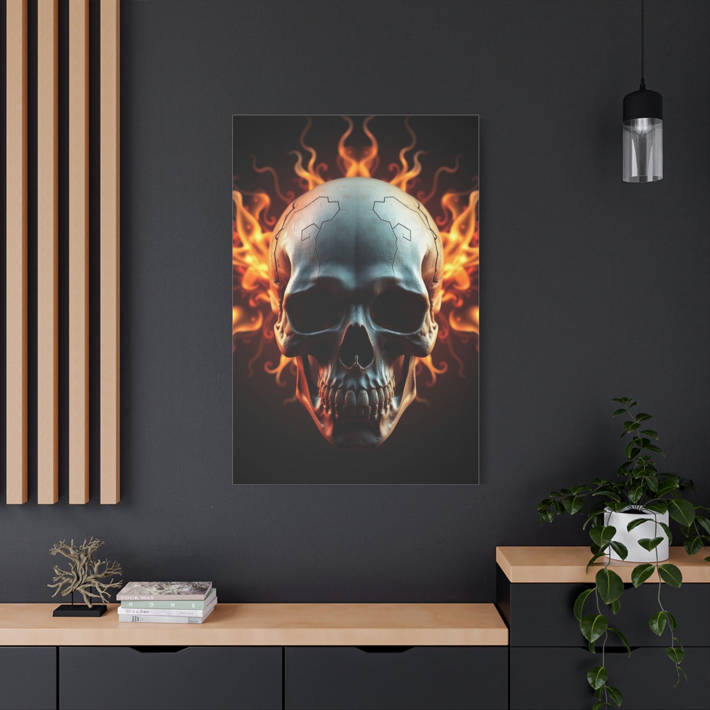 Exquisite Crania Display Wall Art & Canvas Print