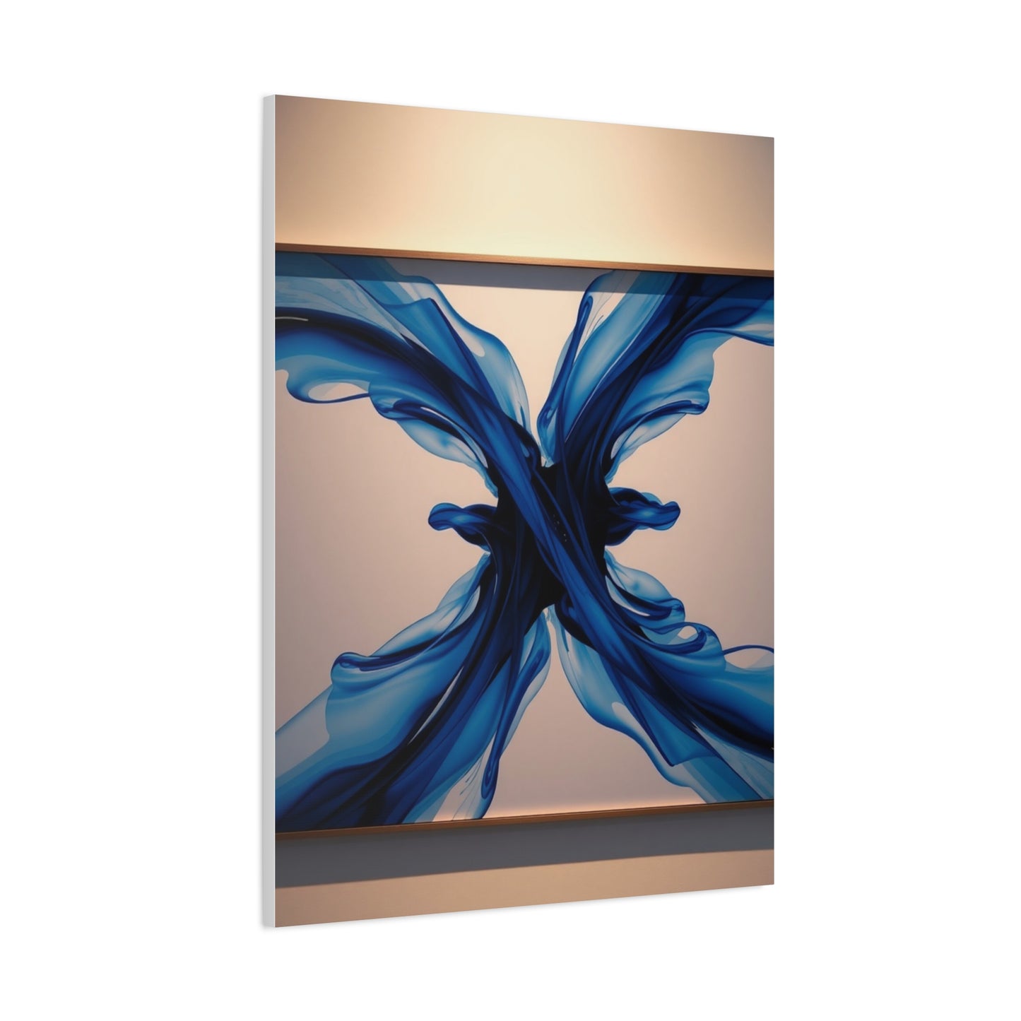 Blue Abstract Art Refined Canvas Wall Art & Canvas Print