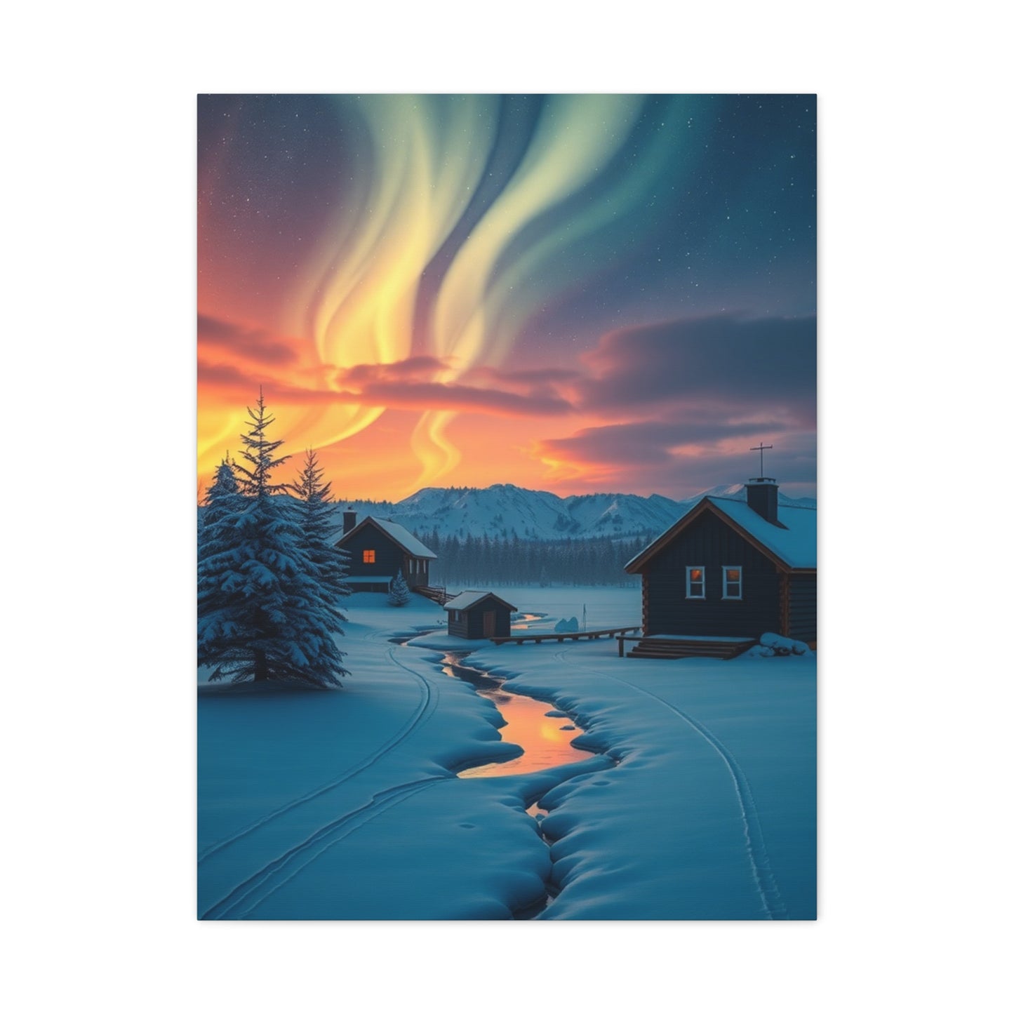 Nordic Elegance Canvas