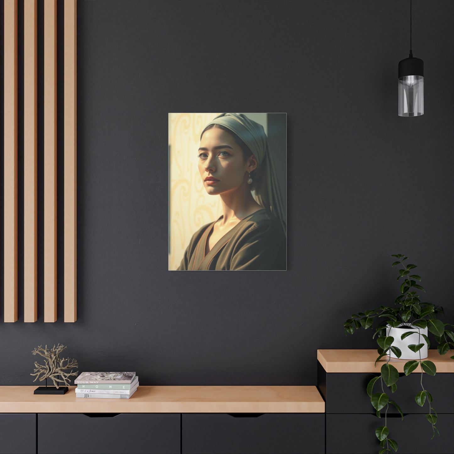 Opulent Nouveau Expression Wall Art & Canvas Print