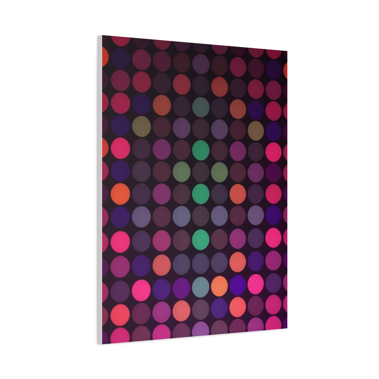 Masterpiece Polka Dot Pattern Art Vision Wall Art & Canvas Print