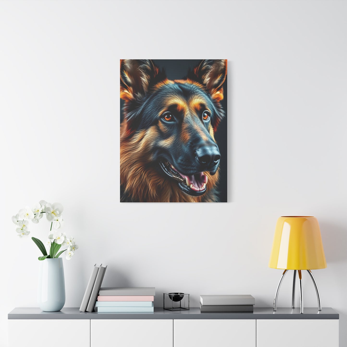 German Shepherd Art Supreme Gallery Wall Art & Canvas Print