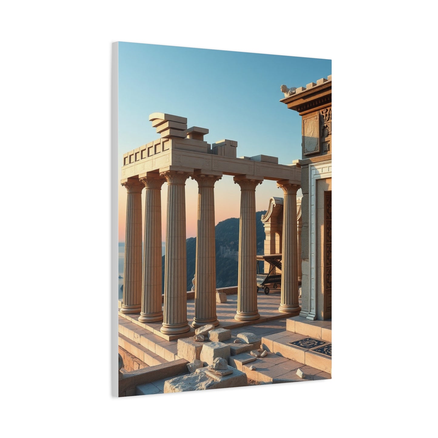Aegean Serenity Artwork Wall Art & Canvas Print
