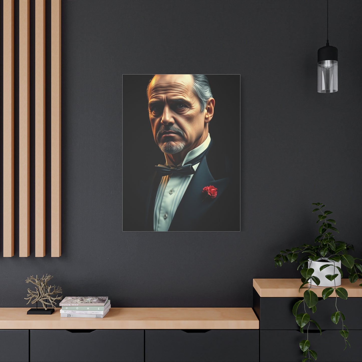 Mafioso Majesty Canvas Wall Art & Canvas Print