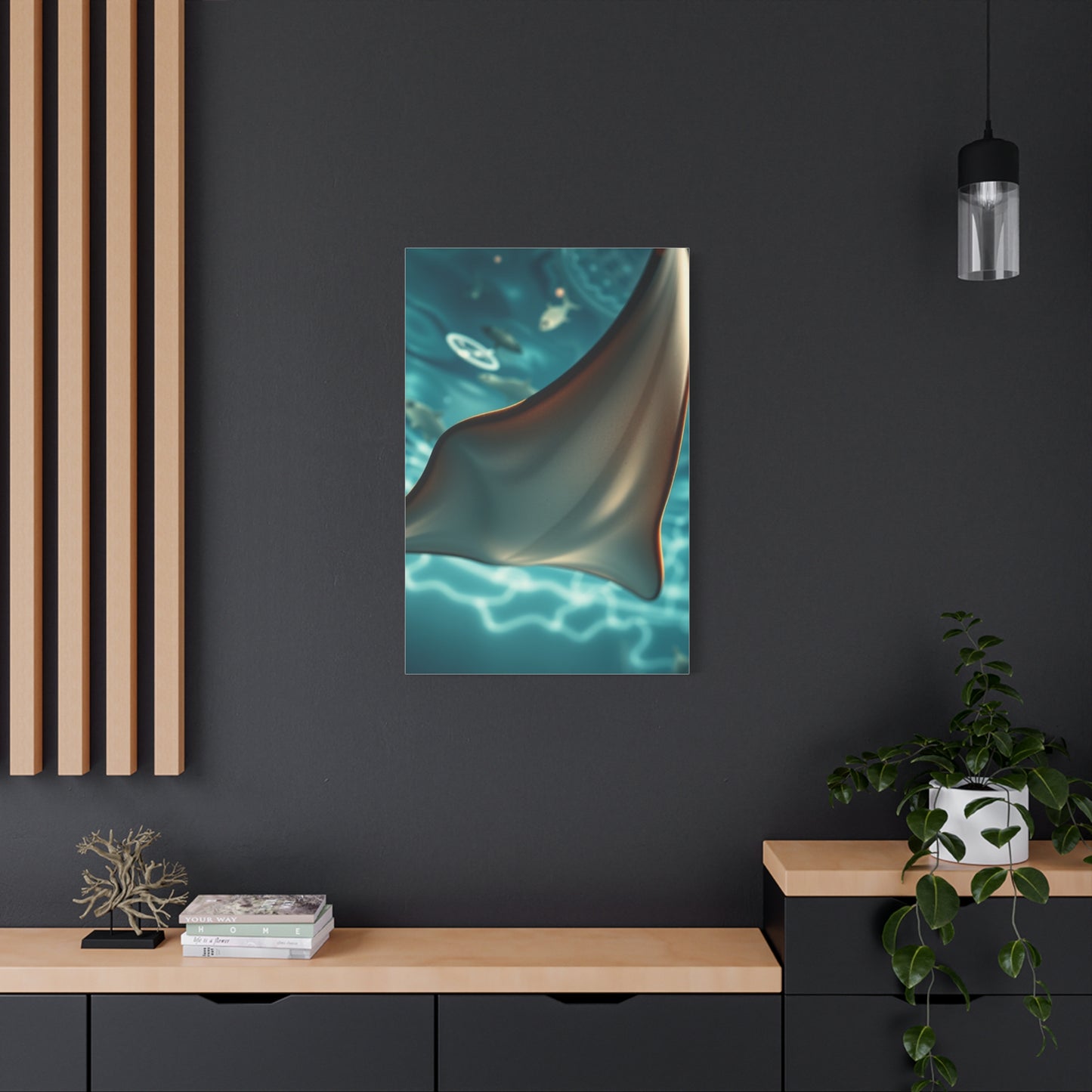 Ray & Stingray Art Luxury Canvas Wall Art & Canvas Print