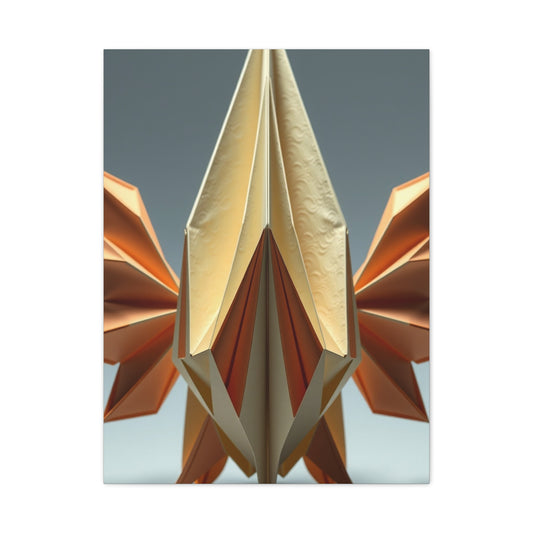 Origami Enigma Canvas Wall Art & Canvas Print