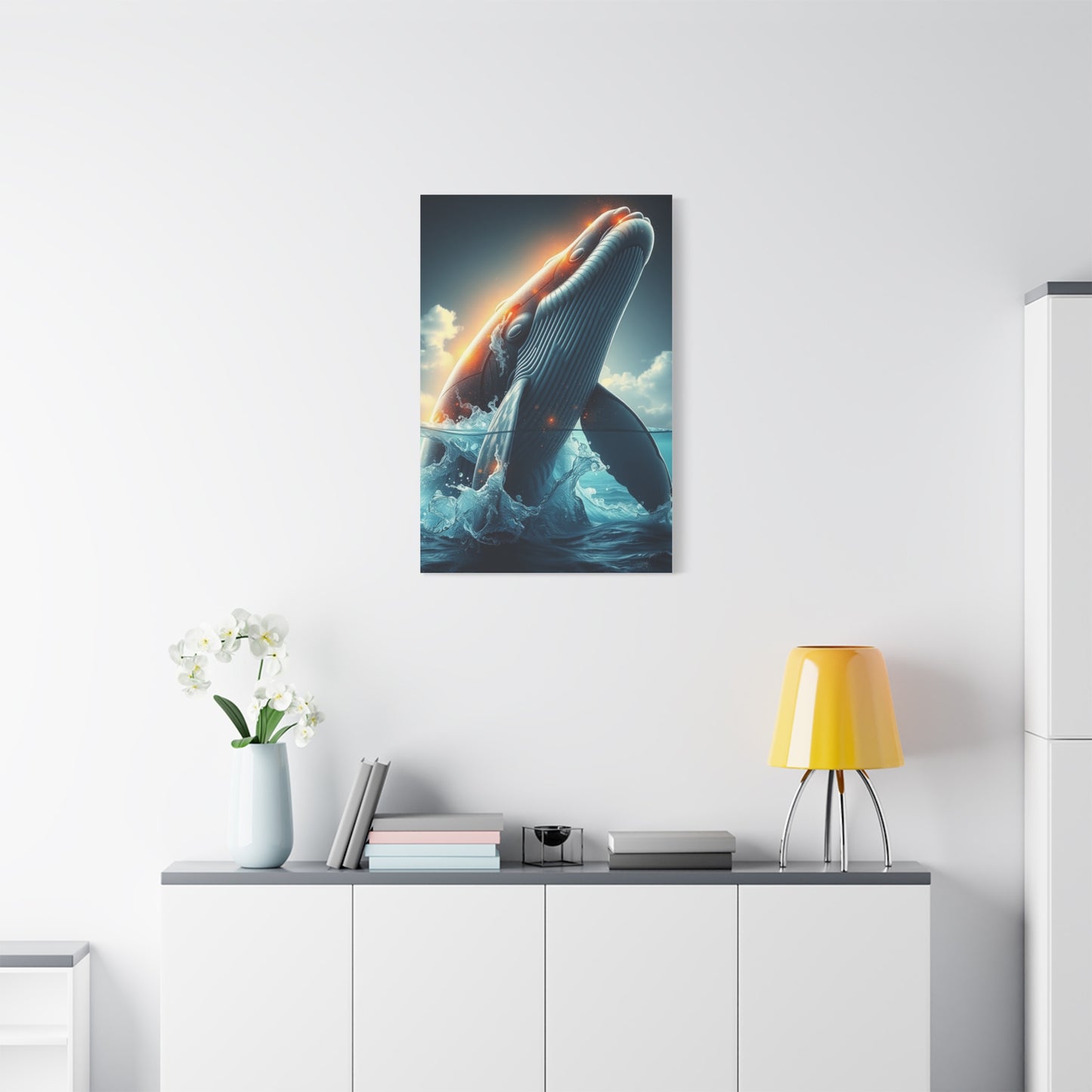Masterpiece Whale Art Vision Wall Art & Canvas Print
