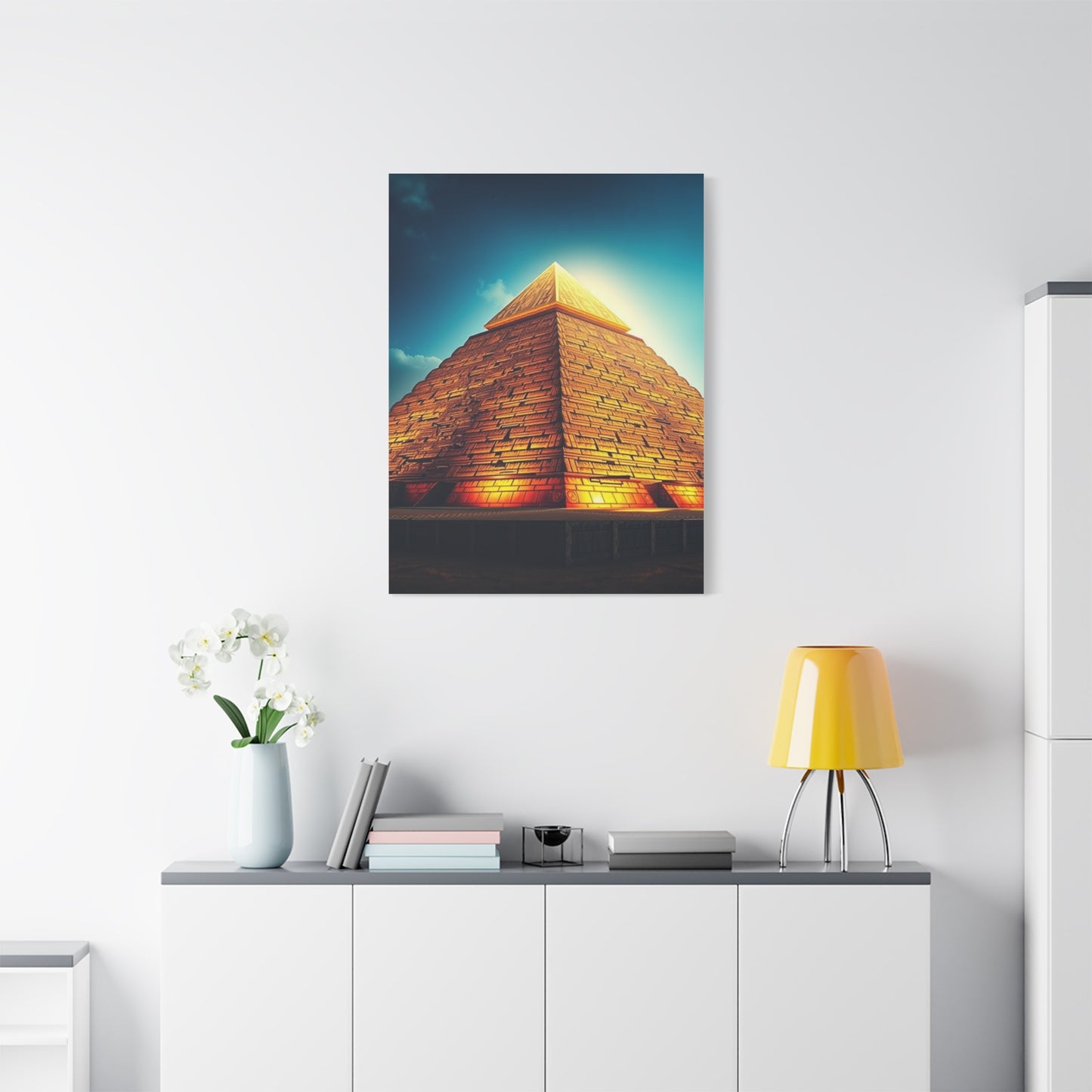 Vision Pyramid Art Art Wall Art & Canvas Print