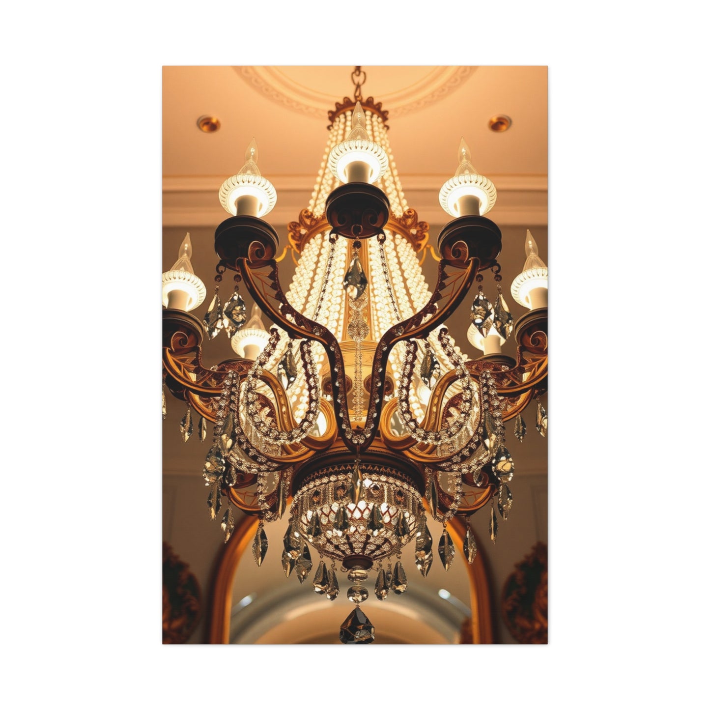 Elite Chandelier Art Vision Wall Art & Canvas Print