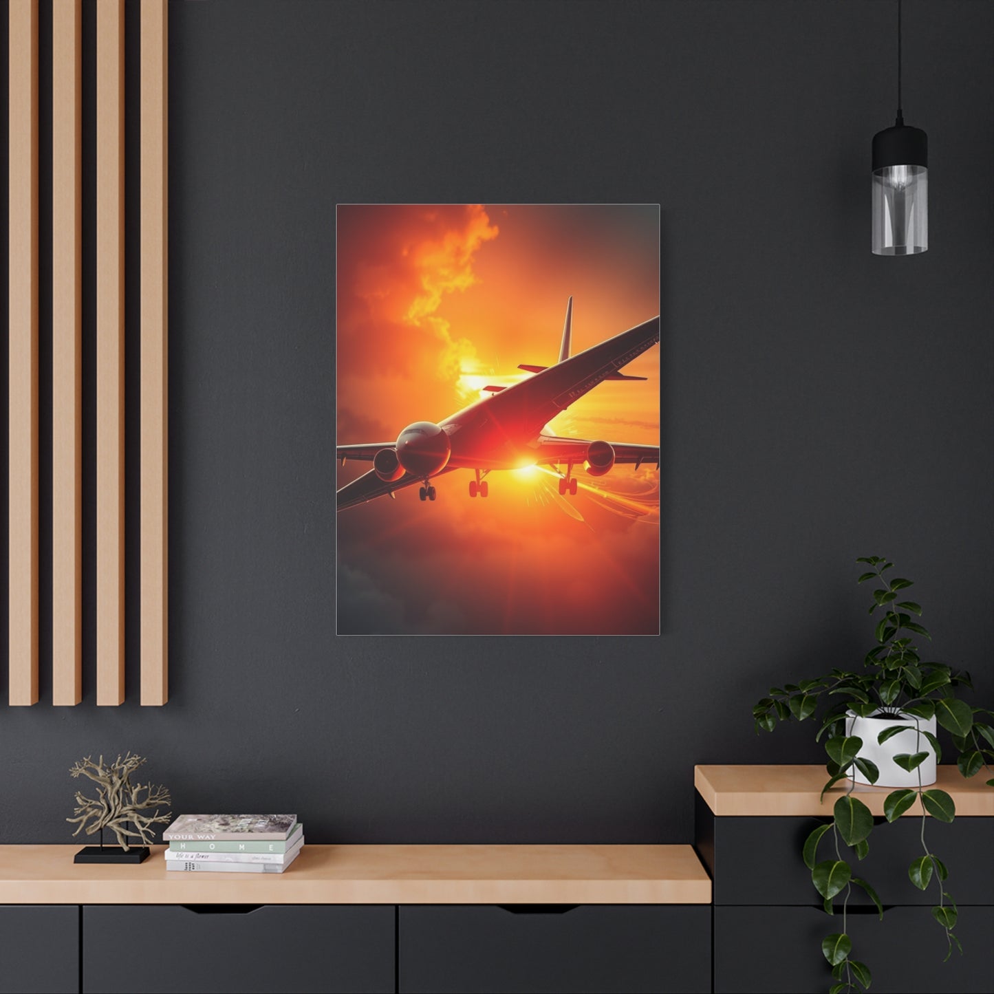 Vision Airplane Art Art Wall Art & Canvas Print