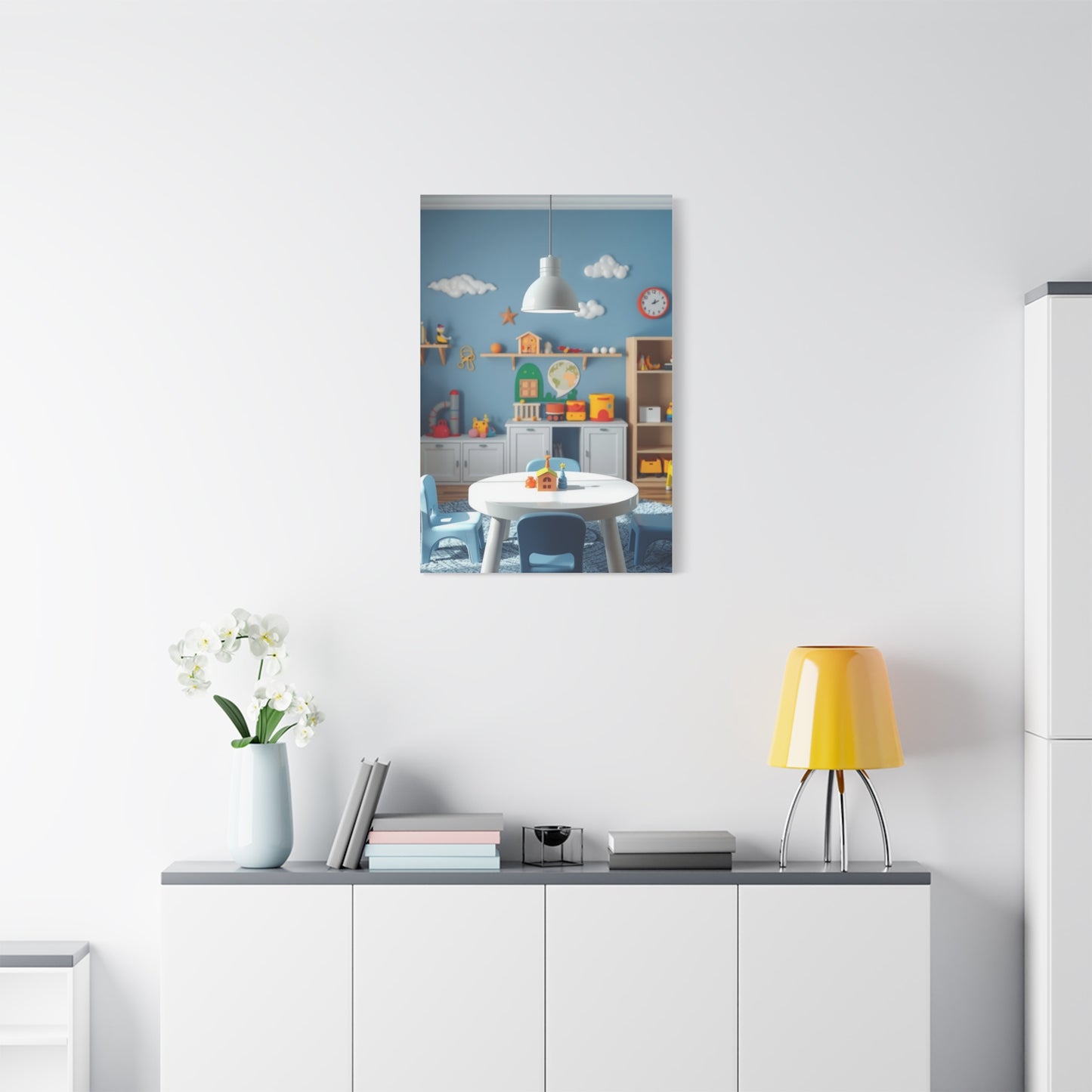 Supreme Kids Playroom Art Collection Wall Art & Canvas Print