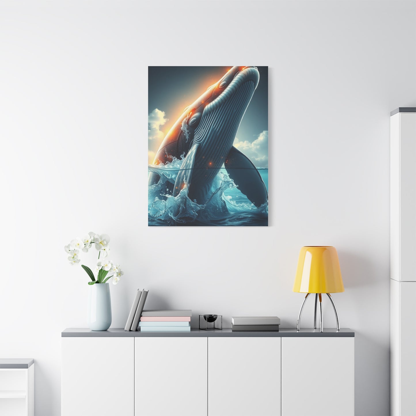 Masterpiece Whale Art Vision Wall Art & Canvas Print