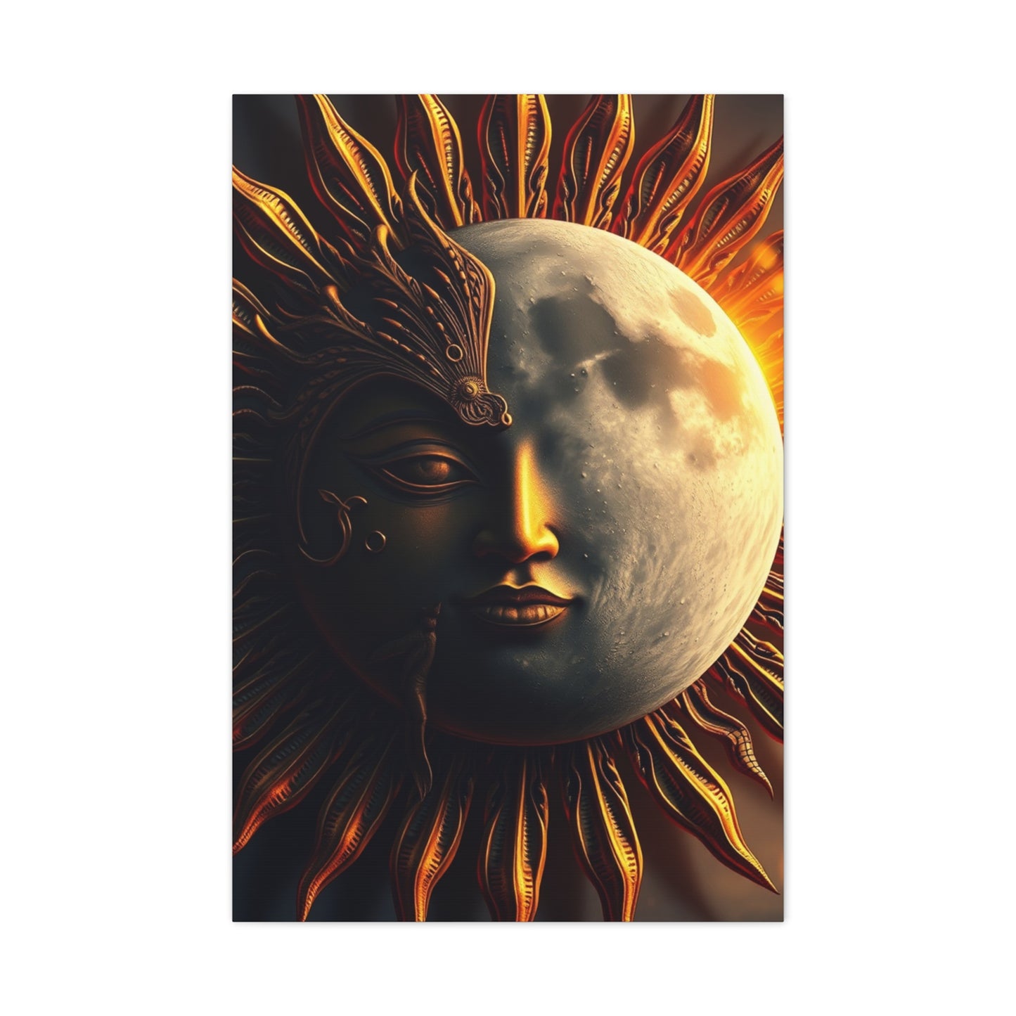 Eclipse Enchantment Artwork wall art & canvas print