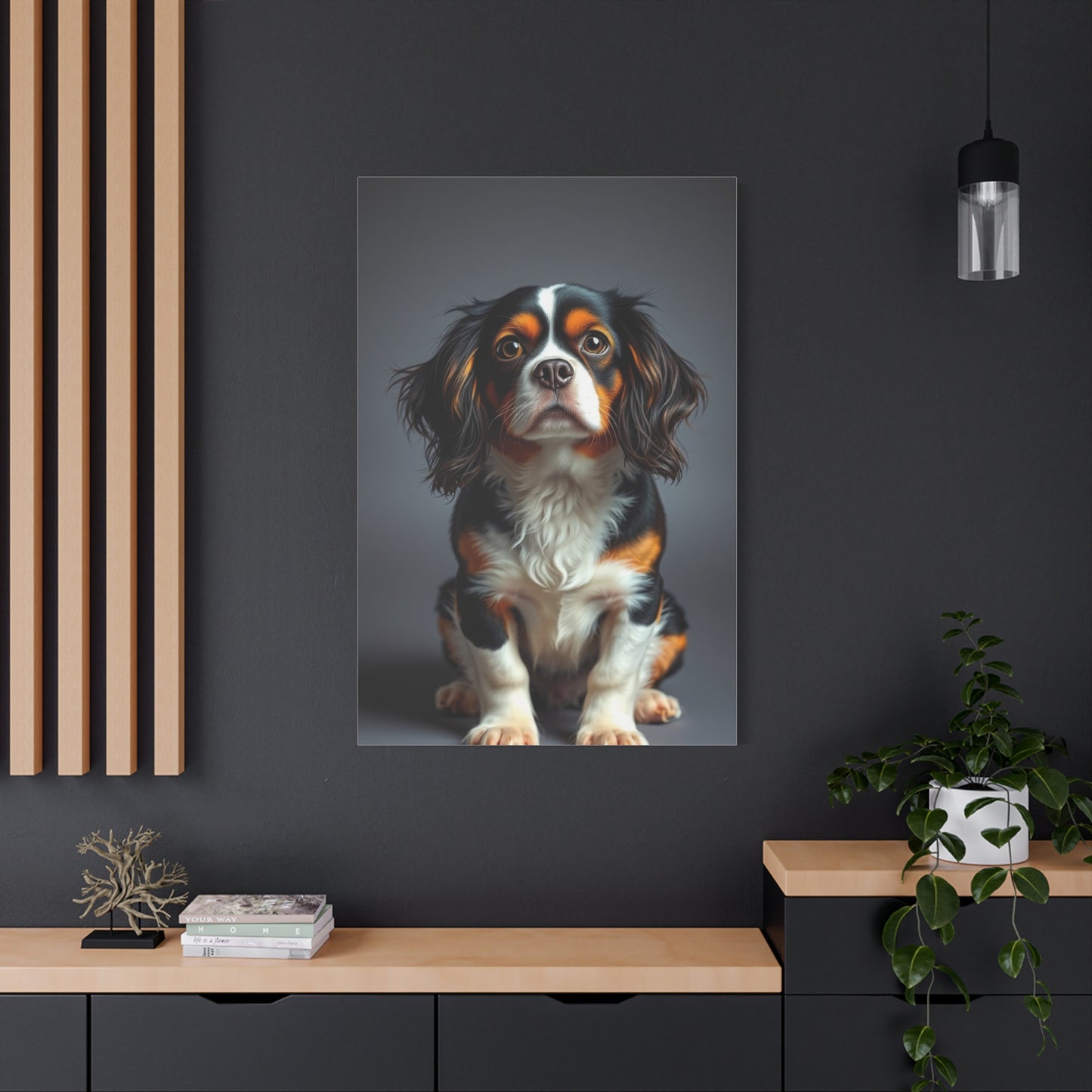 Masterpiece Cavalier King Charles Spaniels Art Vision Wall Art & Canvas Print