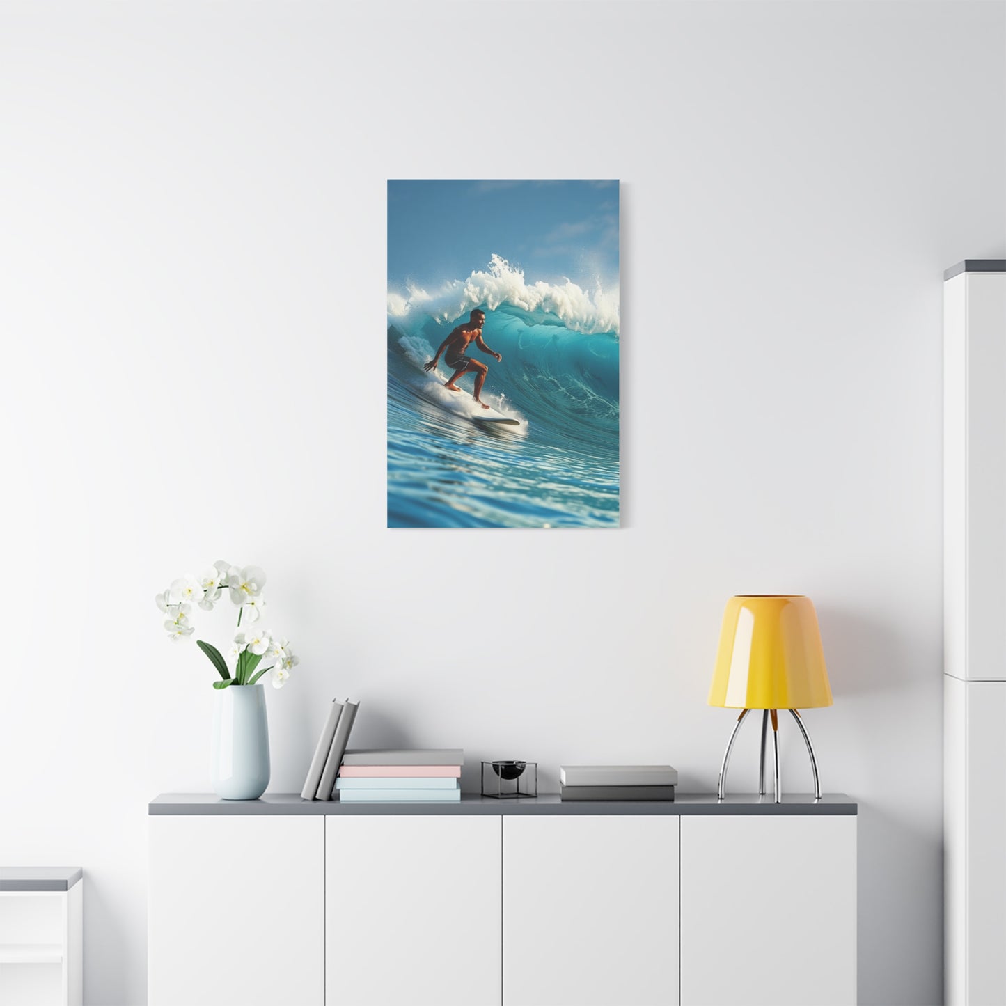 Ethereal Breaker Canvas Wall Art & Canvas Print