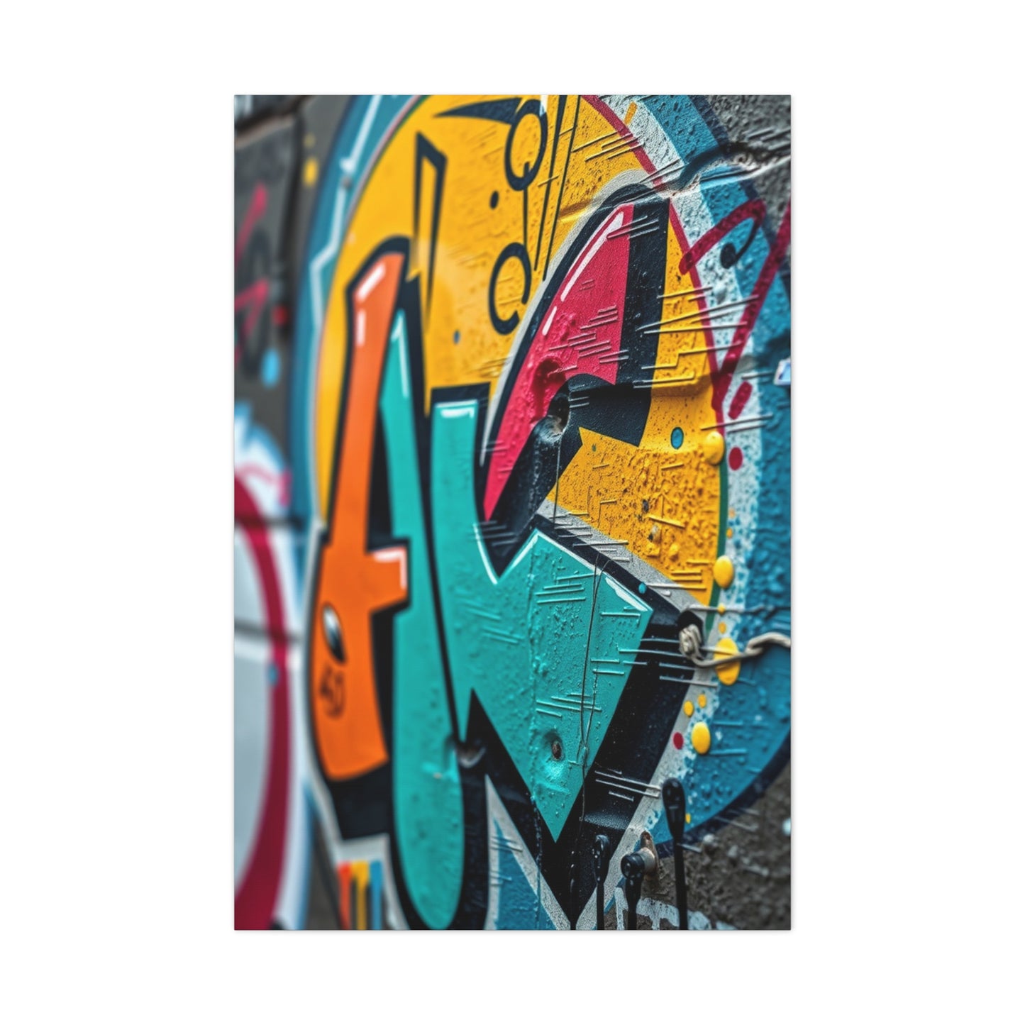 Avant-Garde Urban Tableau Wall Art & Canvas Print