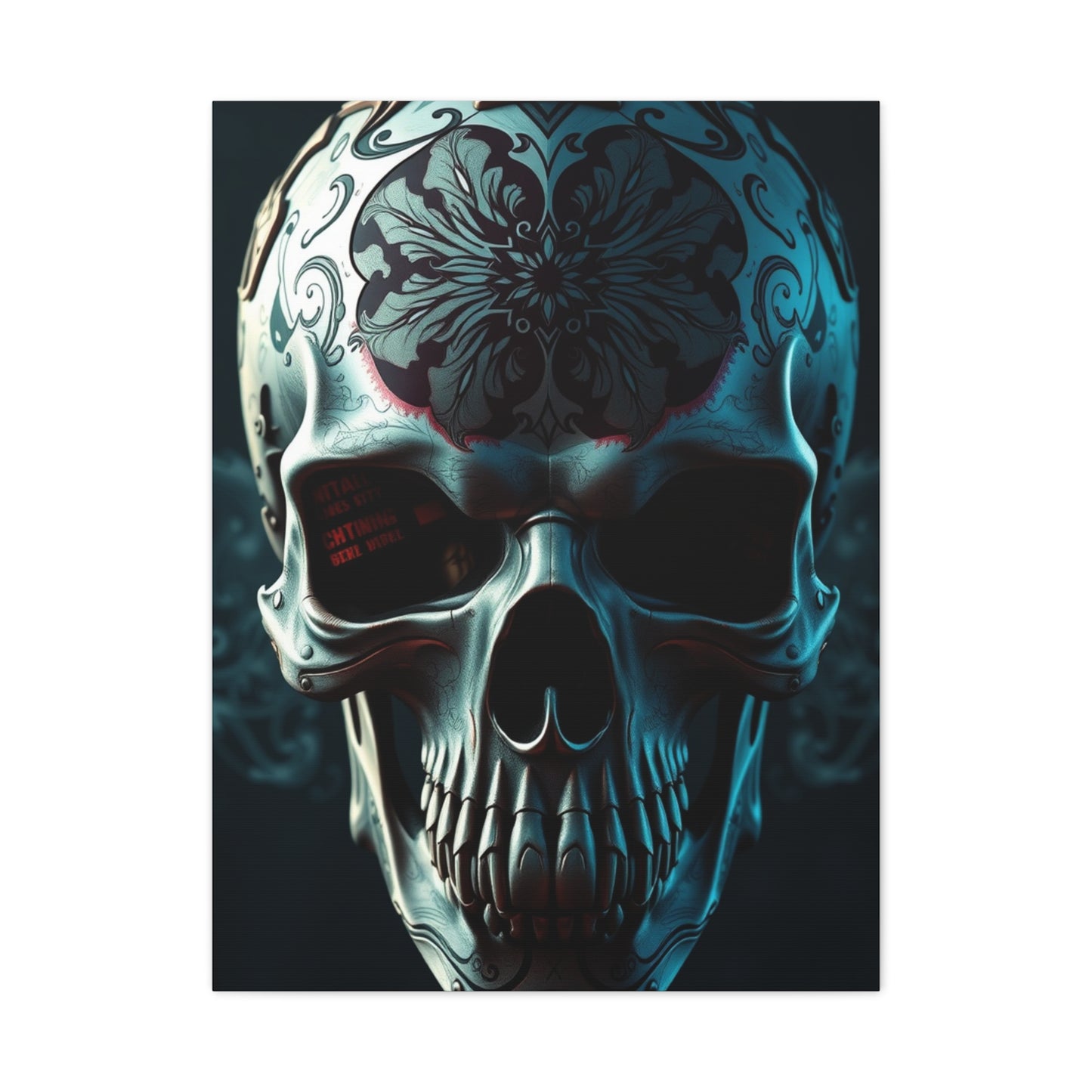 Sovereign Skull Vignette Wall Art & Canvas Print