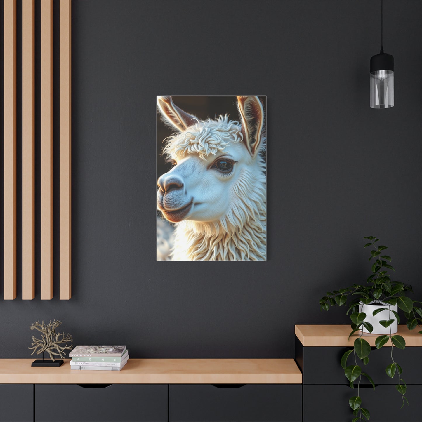 Llama & Alpaca Art Luxury Canvas Wall Art & Canvas Print