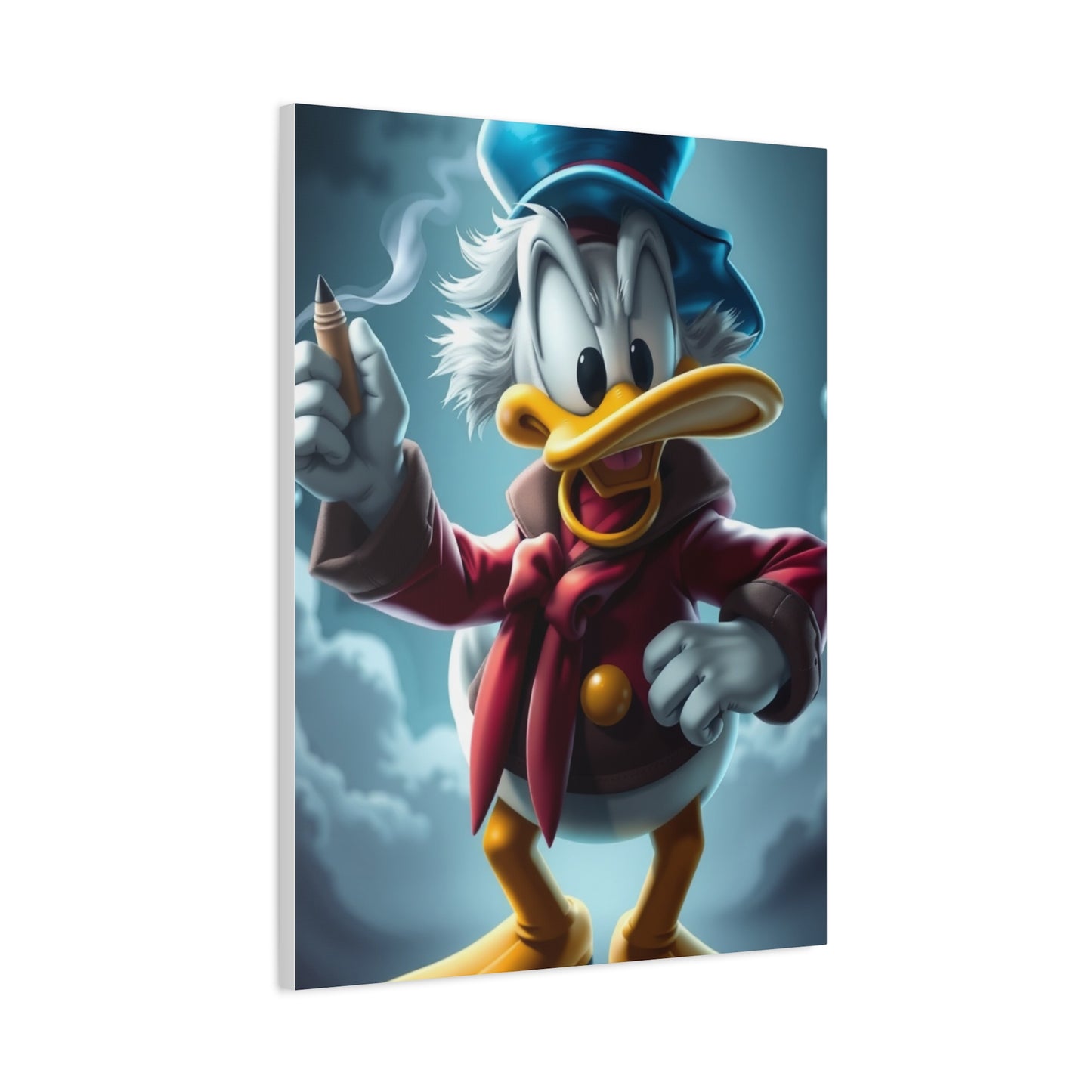 Sumptuous Feathers Canvas Wall Art & Canvas Print