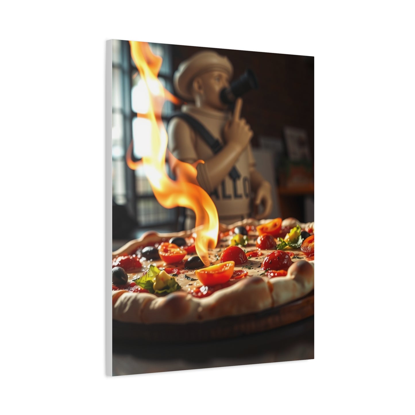 Vision Pizza Art Art Wall Art & Canvas Print