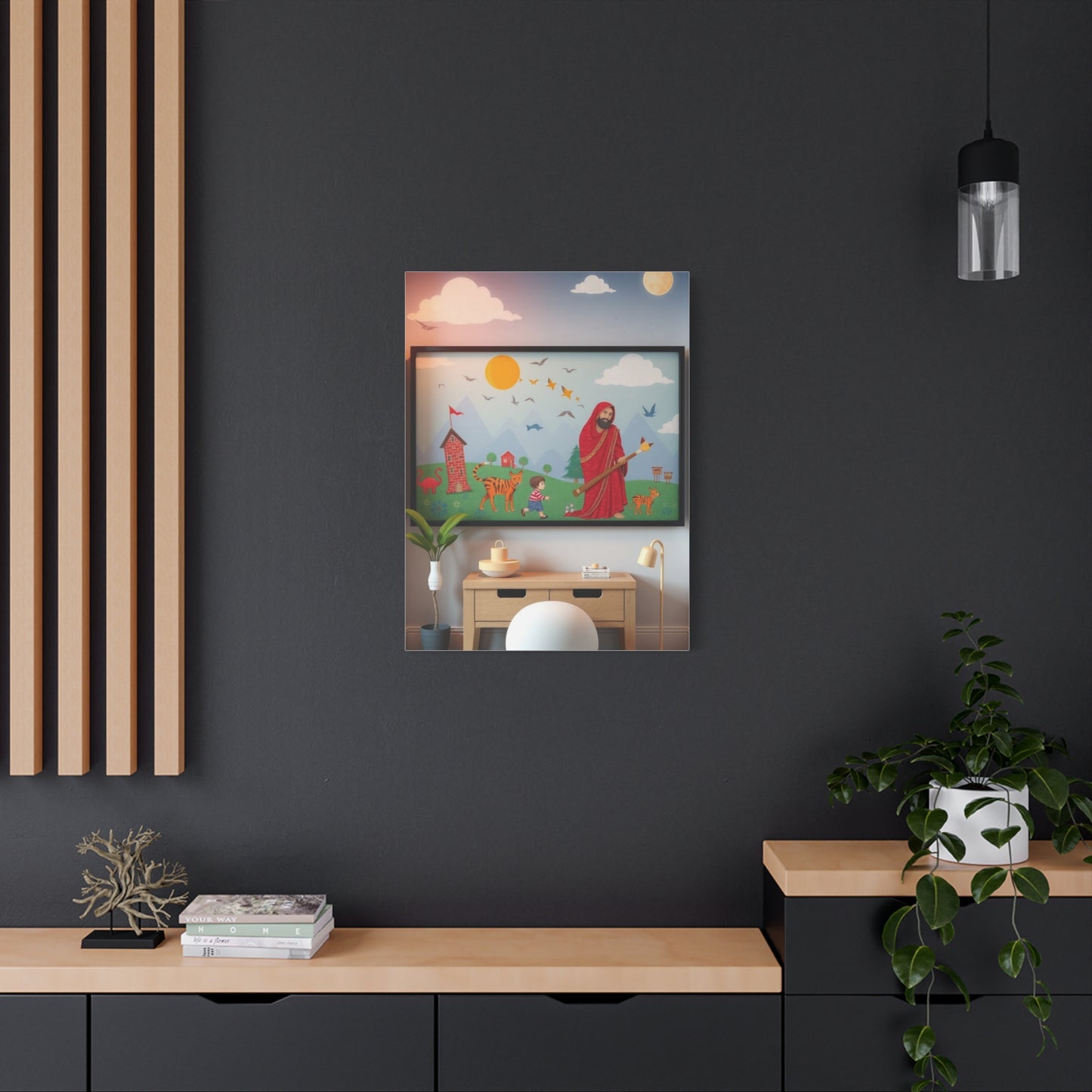 Ethereal Playroom Tableau Wall Art & Canvas Print