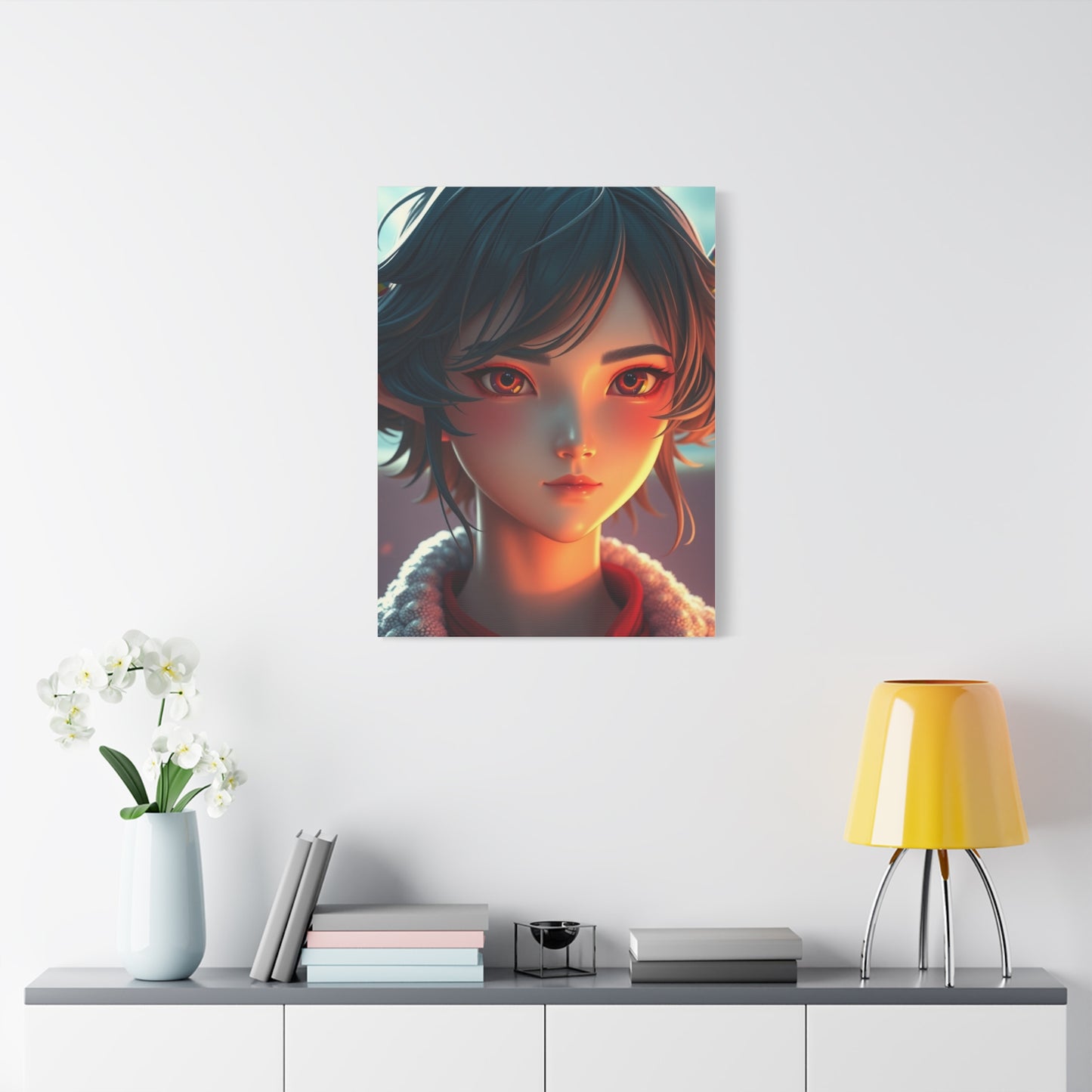Radiant Pixel Pictorial Wall Art & Canvas Print