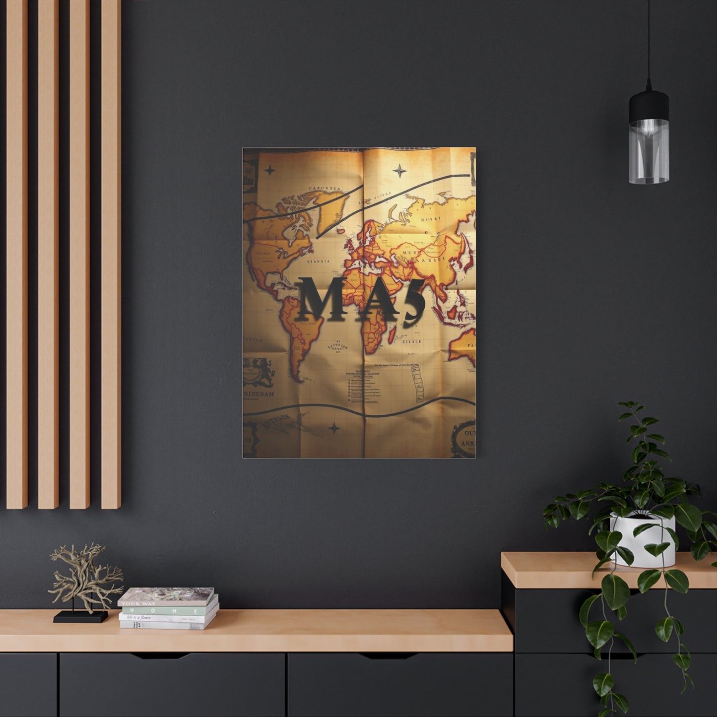 Luxury Antique Maps Art Collection Wall Art & Canvas Print