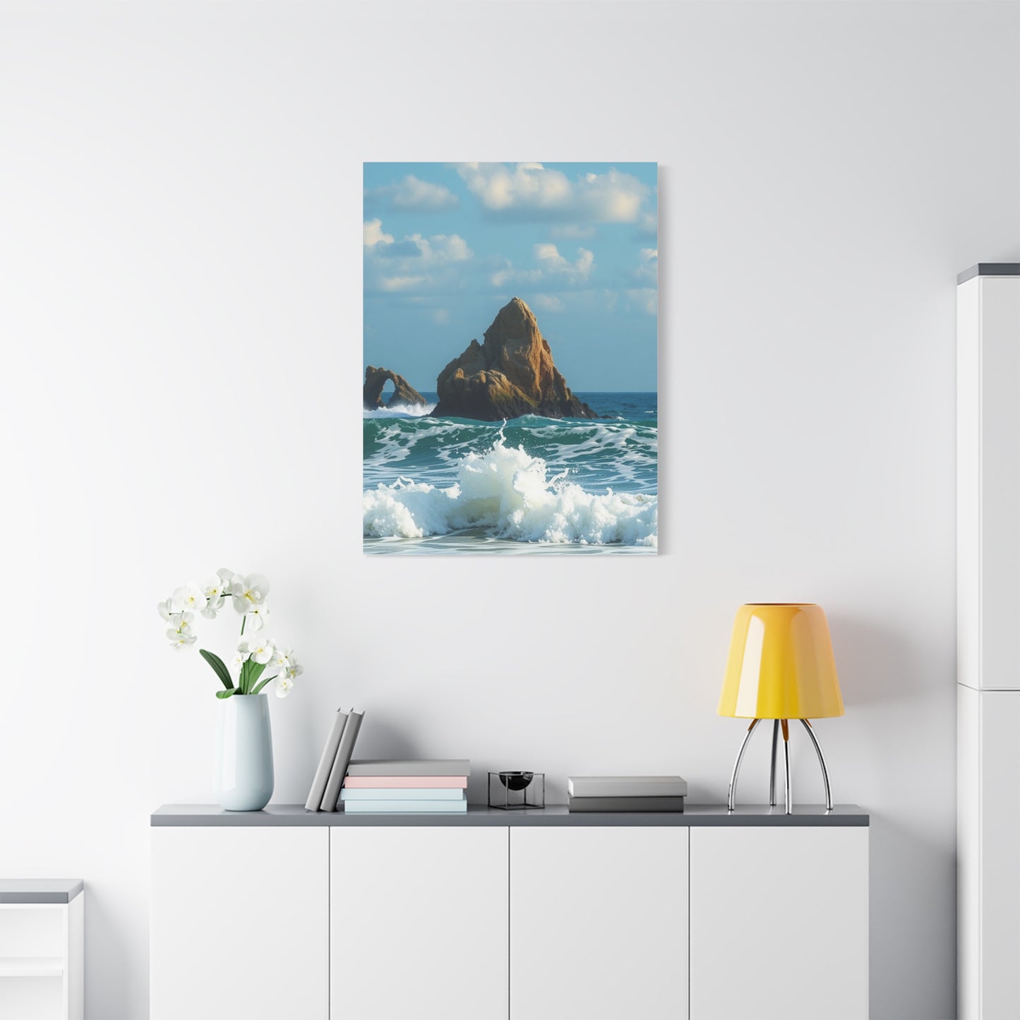 Beachfront Tranquility Art Wall Art & Canvas Print