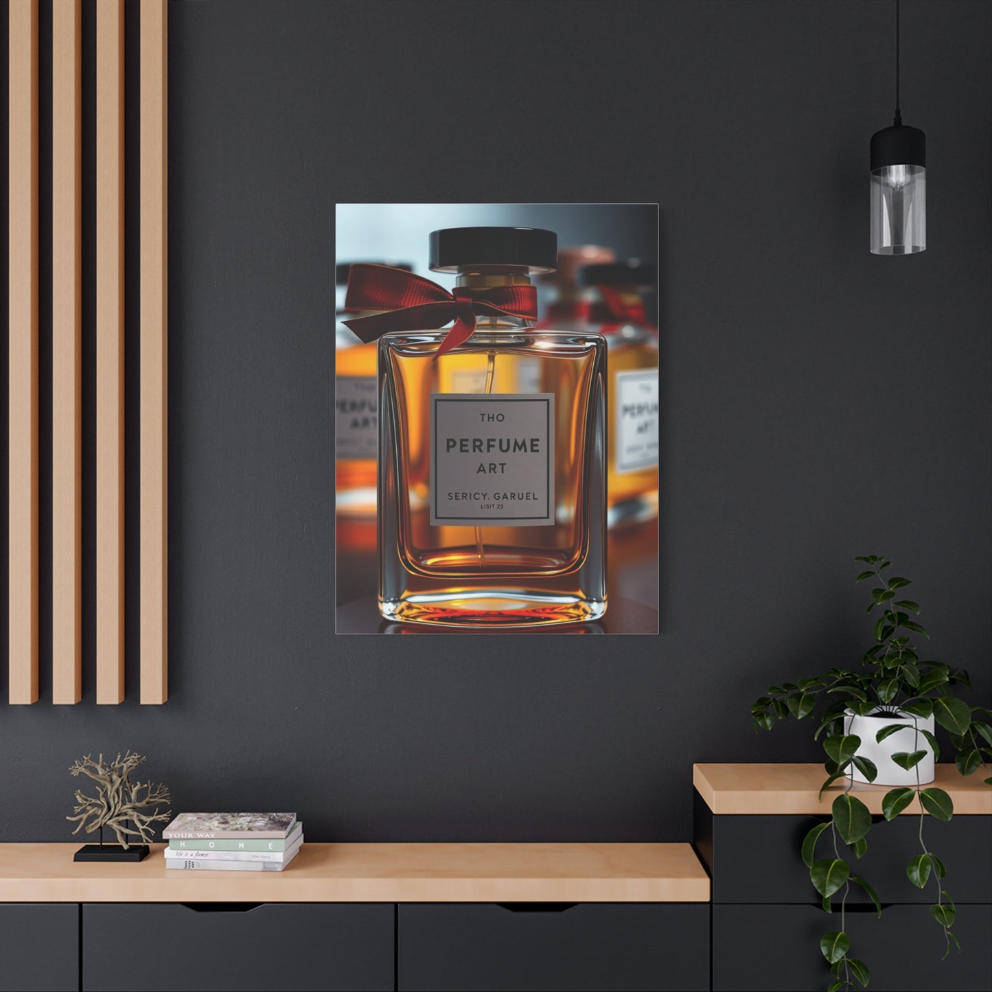 Vision Perfume Bottle Art Art Wall Art & Canvas Print