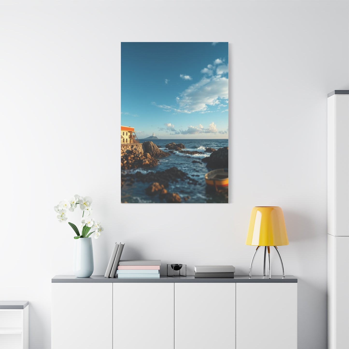 Azure Horizon Artistry Wall Art & Canvas Print