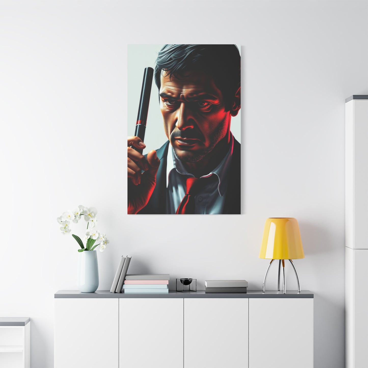 Vision Scarface Art Art Wall Art & Canvas Print
