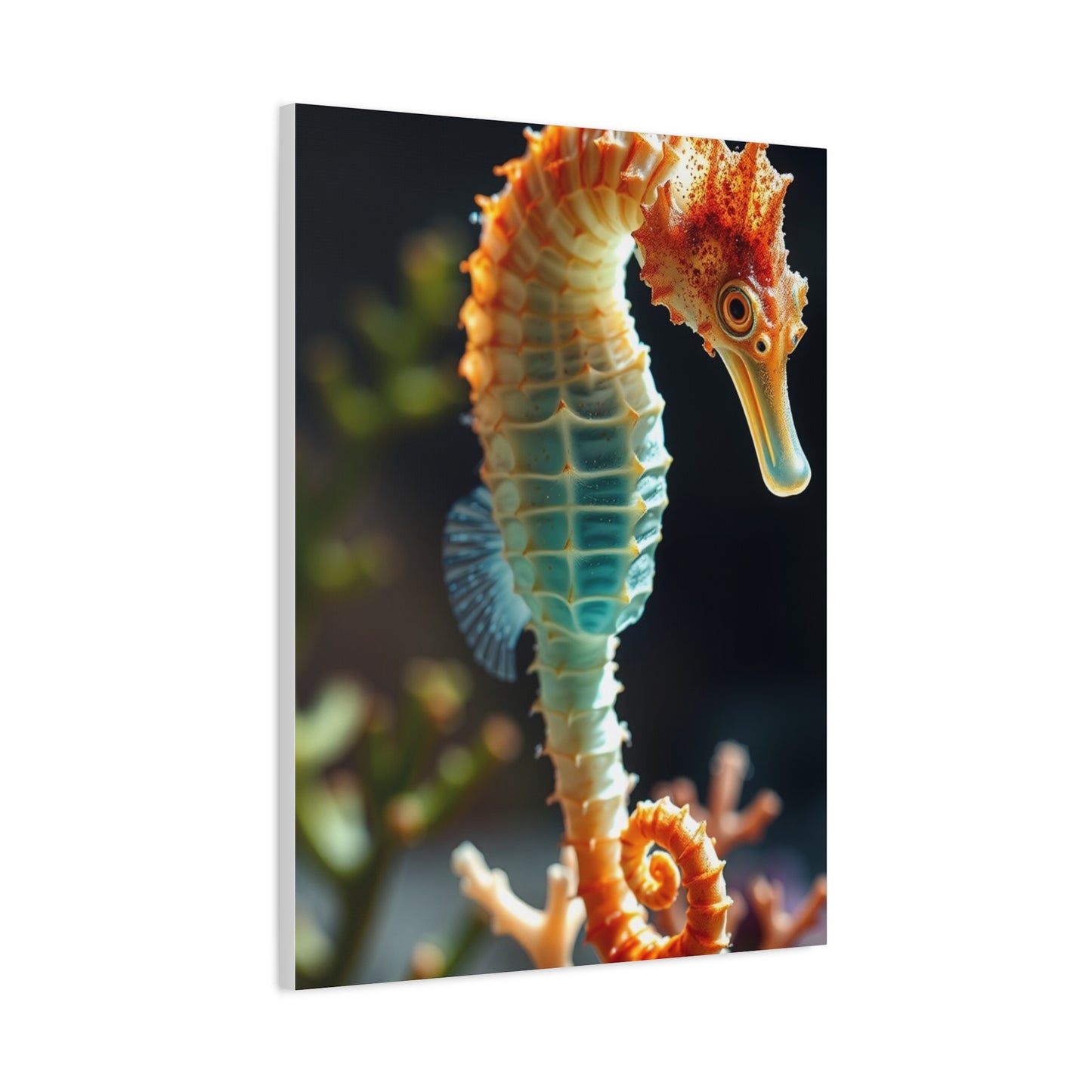 Vision Seahorse Art Art Wall Art & Canvas Print