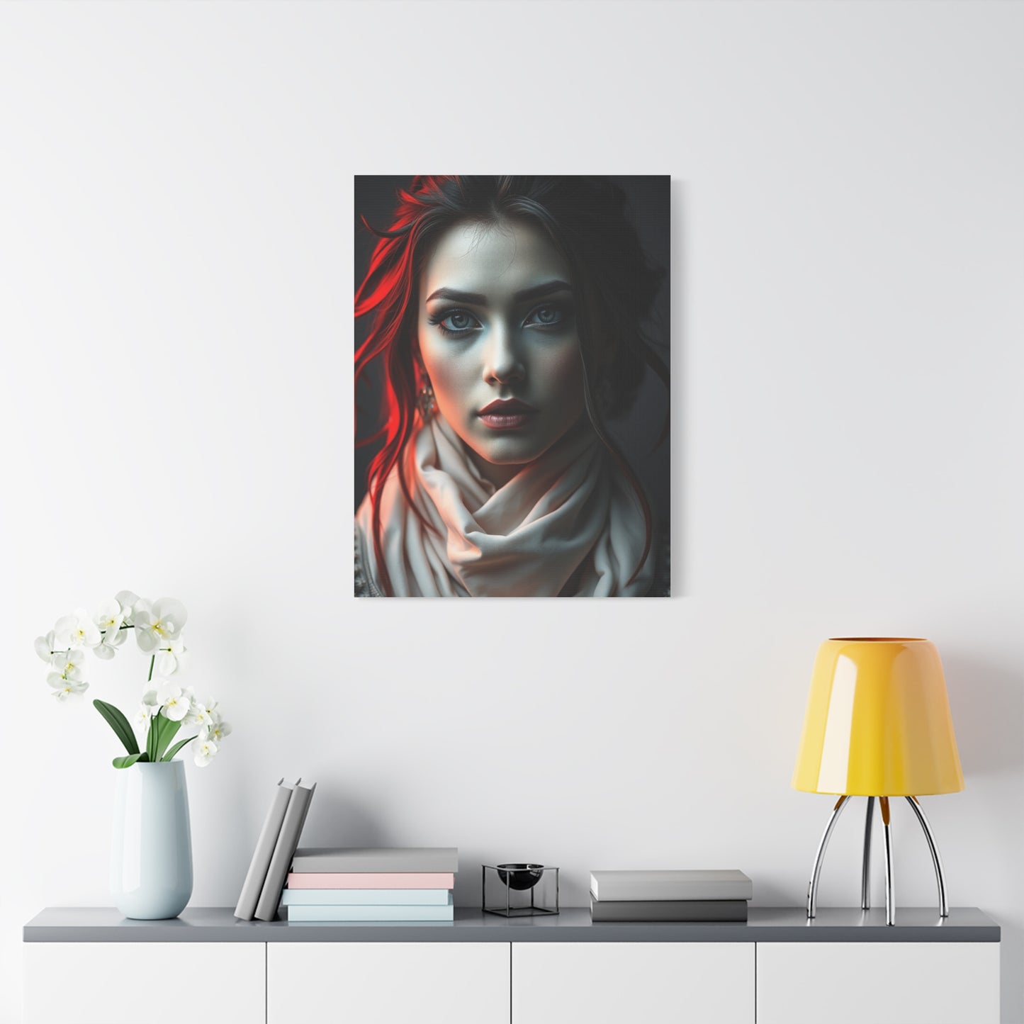 Supreme Black, White & Red Art Collection Wall Art & Canvas Print