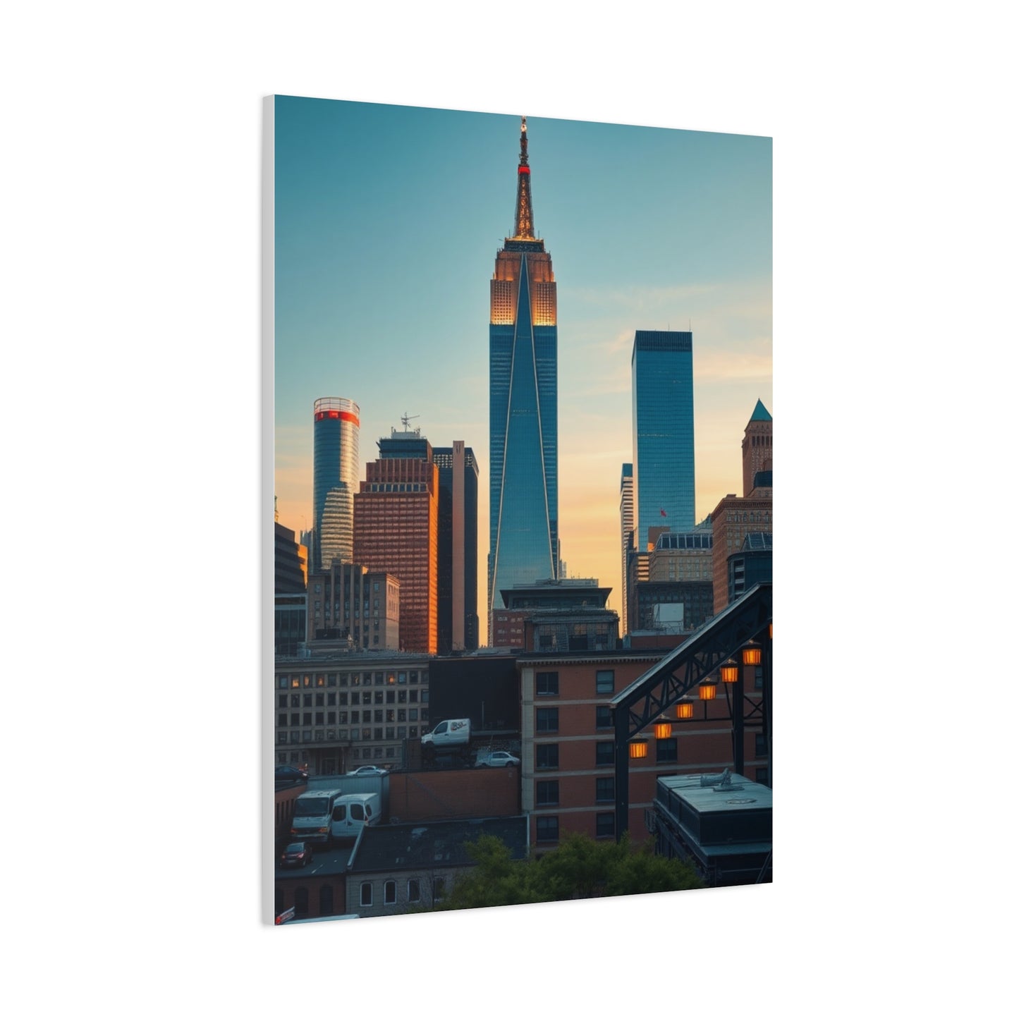Skyward Promenade Elegance Wall Art & Canvas Print