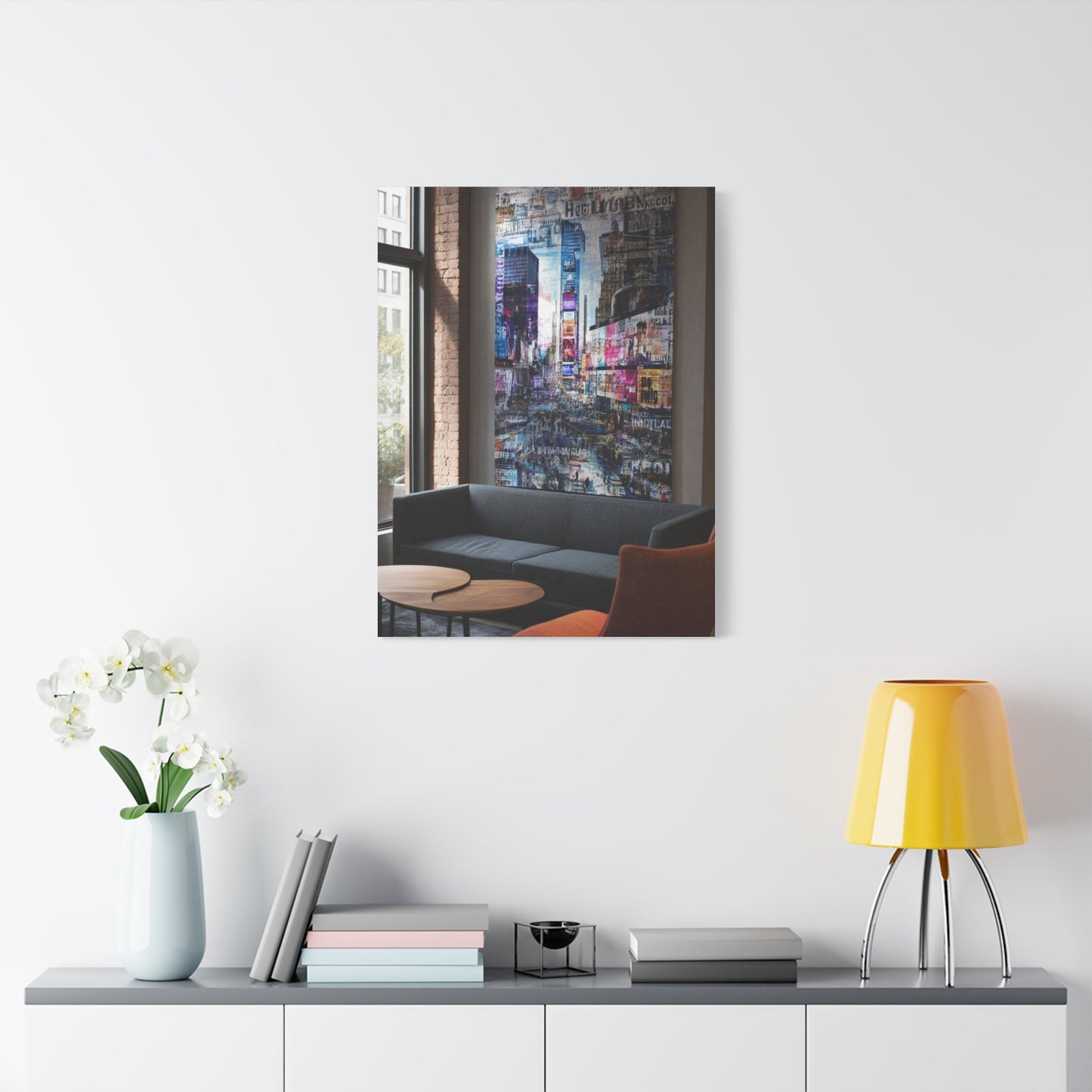 City And Culture Collage Artwork Wall Art & Canvas Print
