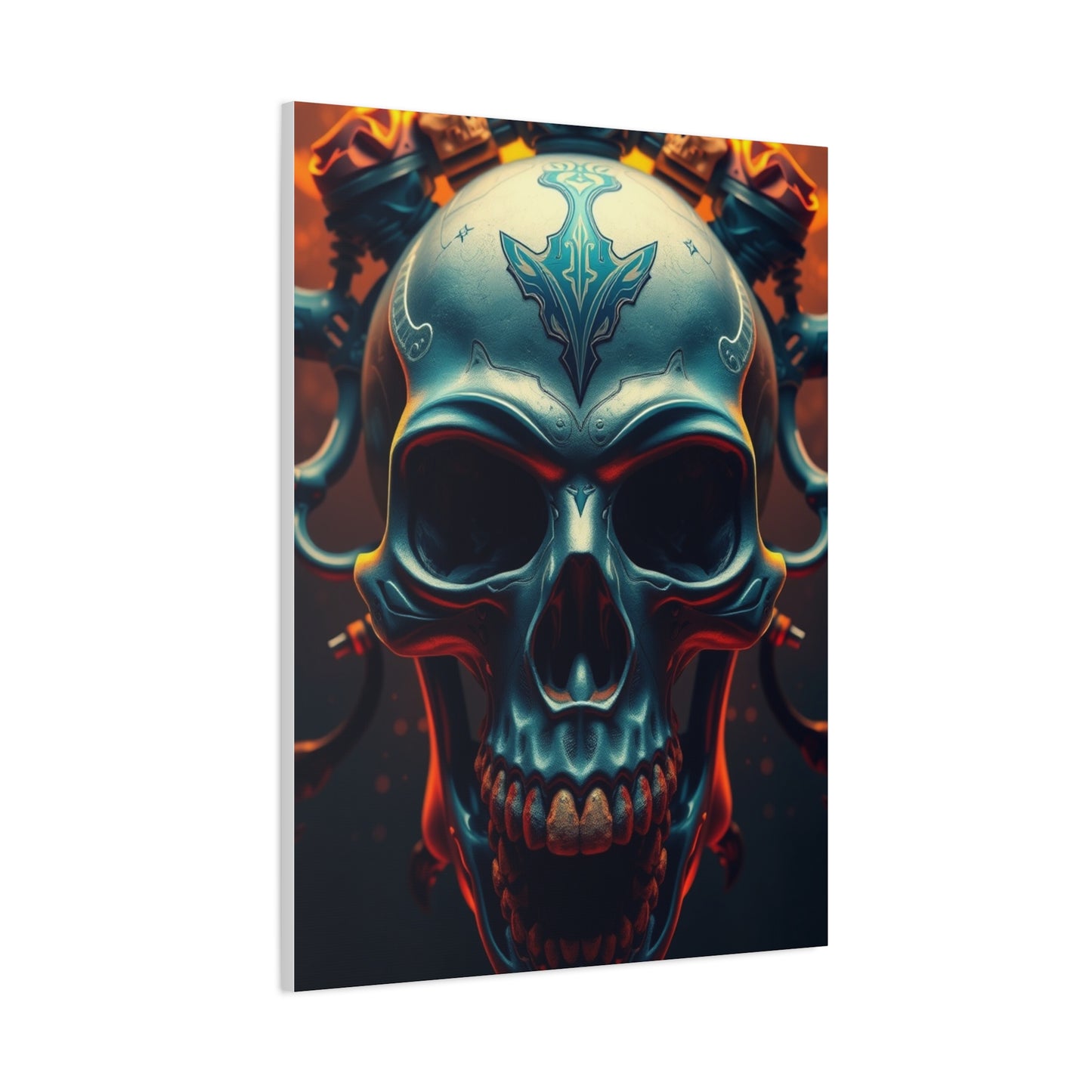 Sublime Skull Exhibit Wall Art & Canvas Print