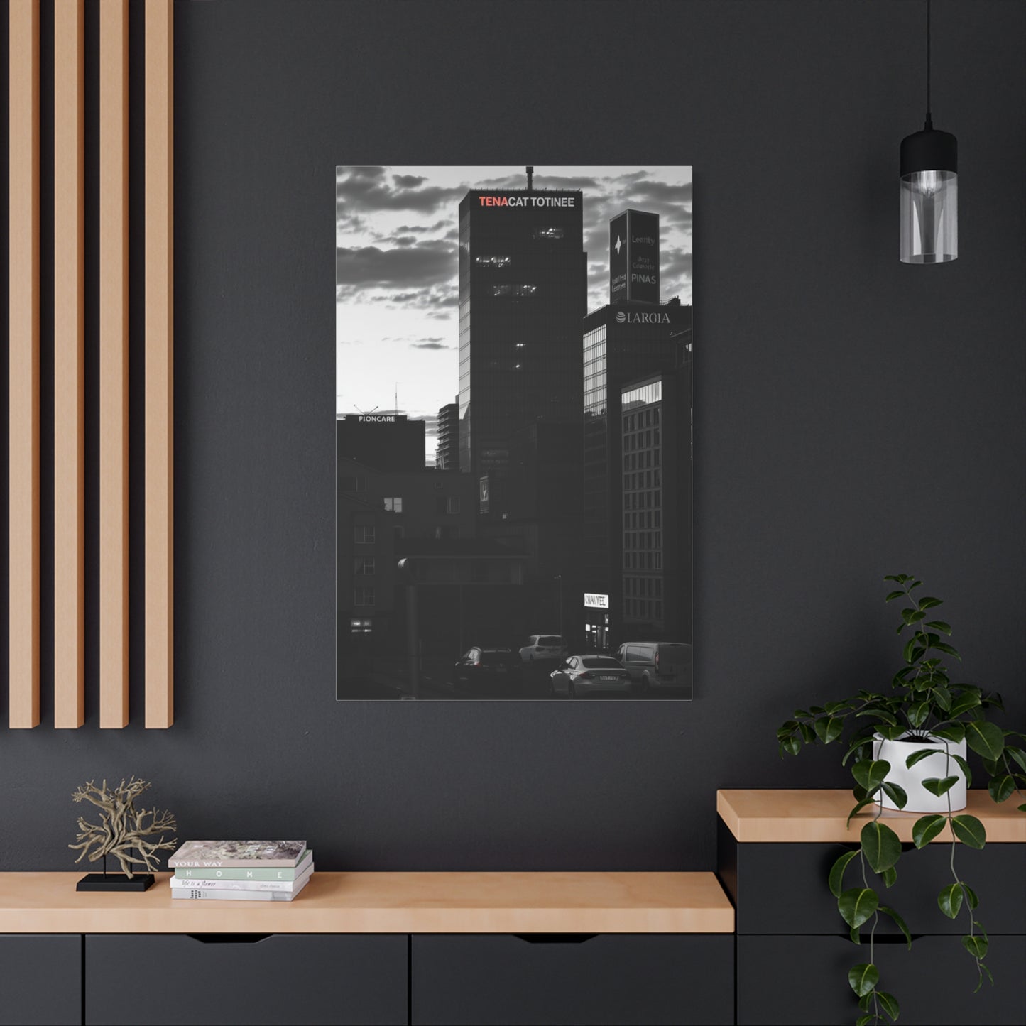 Black & White Cityscapes Art Luxury Canvas Wall Art & Canvas Print