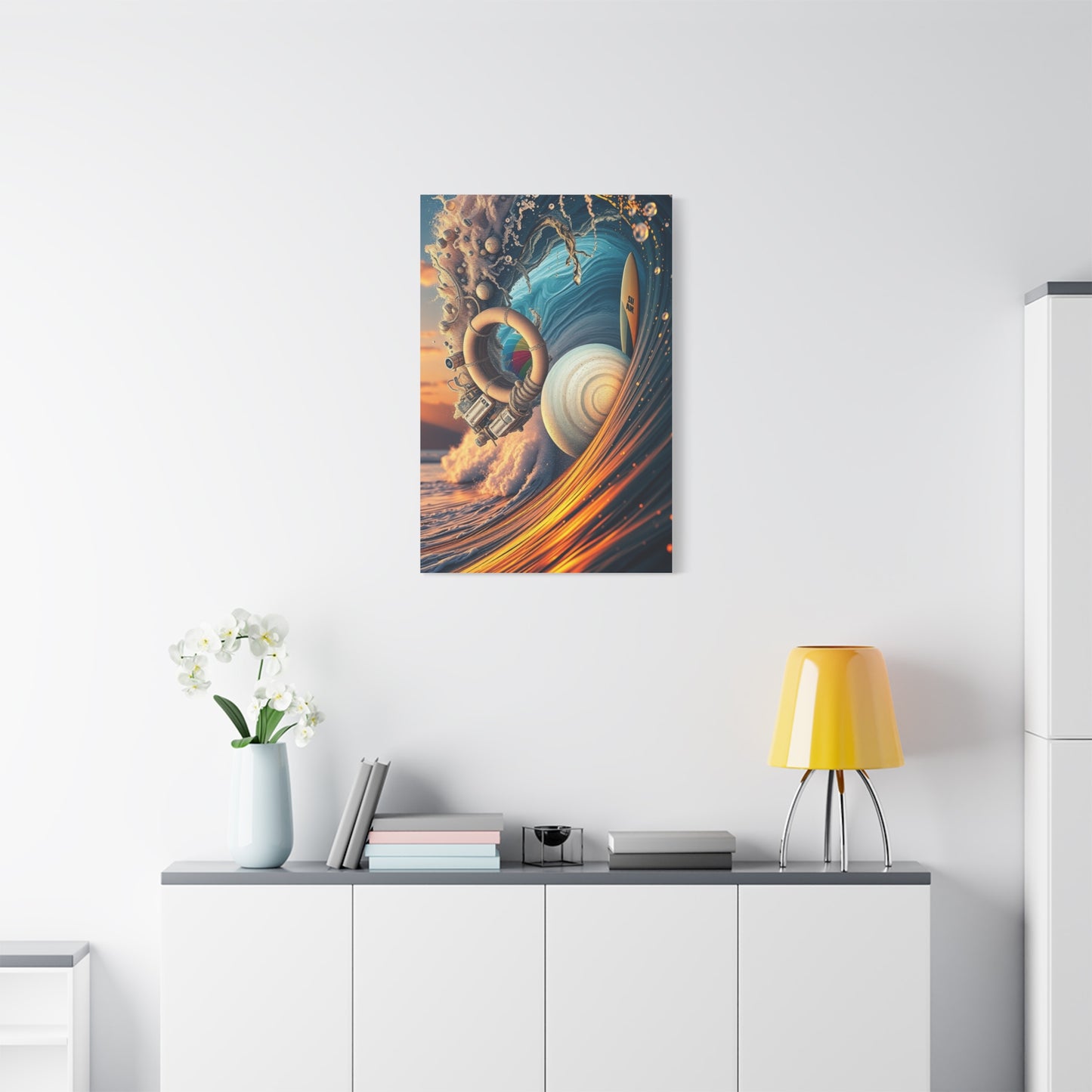 Coastal Opulence Canvas Wall Art & Canvas Print