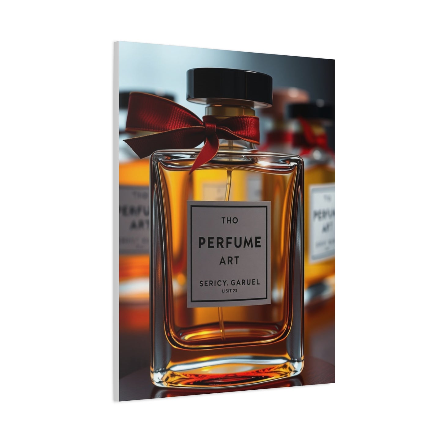 Vision Perfume Bottle Art Art Wall Art & Canvas Print