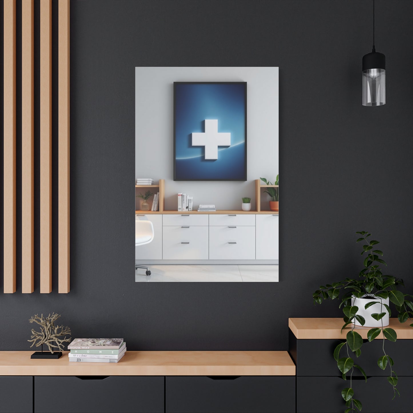 Clinic Office Decor Art Refined Canvas Wall Art & Canvas Print