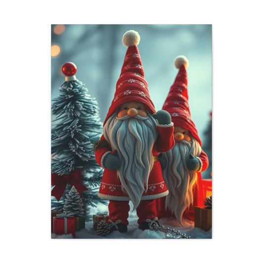 Supreme Christmas Gnome Art Collection Wall Art & Canvas Print