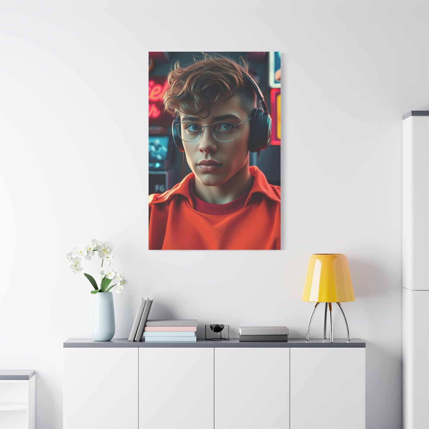 Vision 80’s Nostalgia Art Art Wall Art & Canvas Print